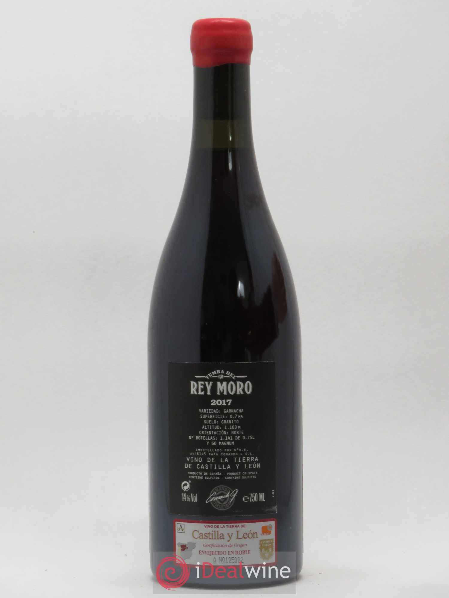 Vinos de Madrid DO Comando G DO Tumba del Rey Moro 2017 - Lot de 1 bouteille - 1