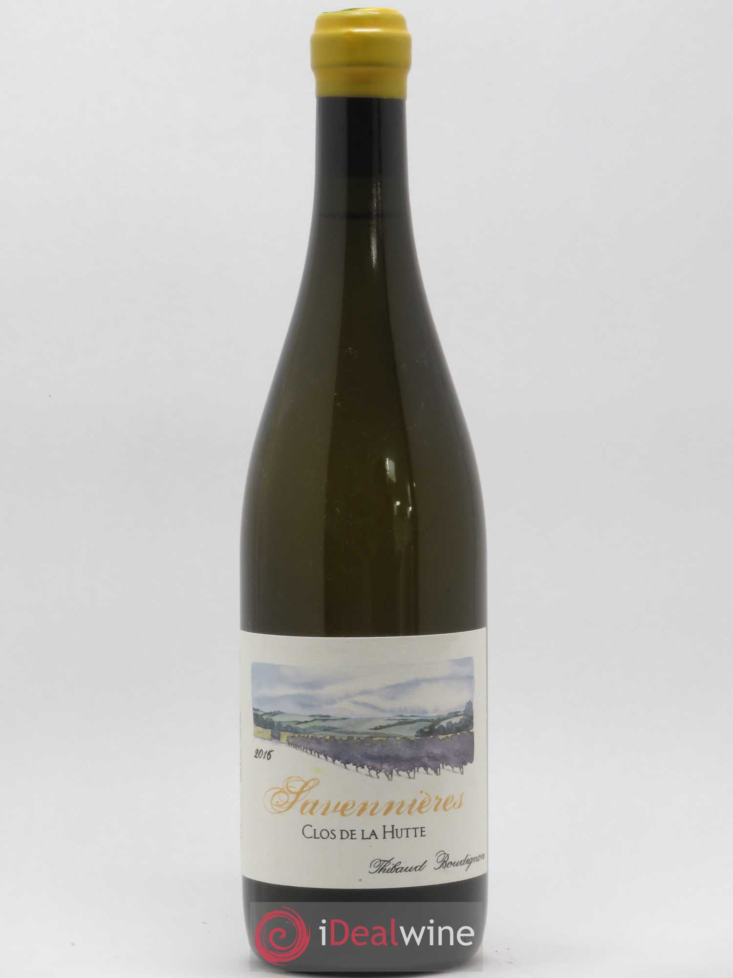 Savennières Clos de la Hutte Thibaud Boudignon 2016 - Lot de 1 bouteille - 0