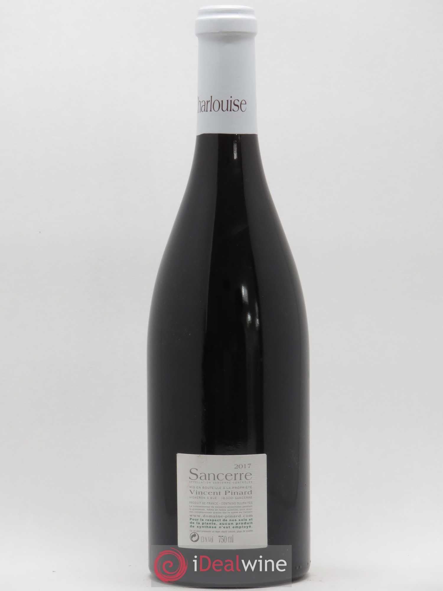 Sancerre Charlouise Vincent Pinard 2017 - Lot de 1 bouteille - 1