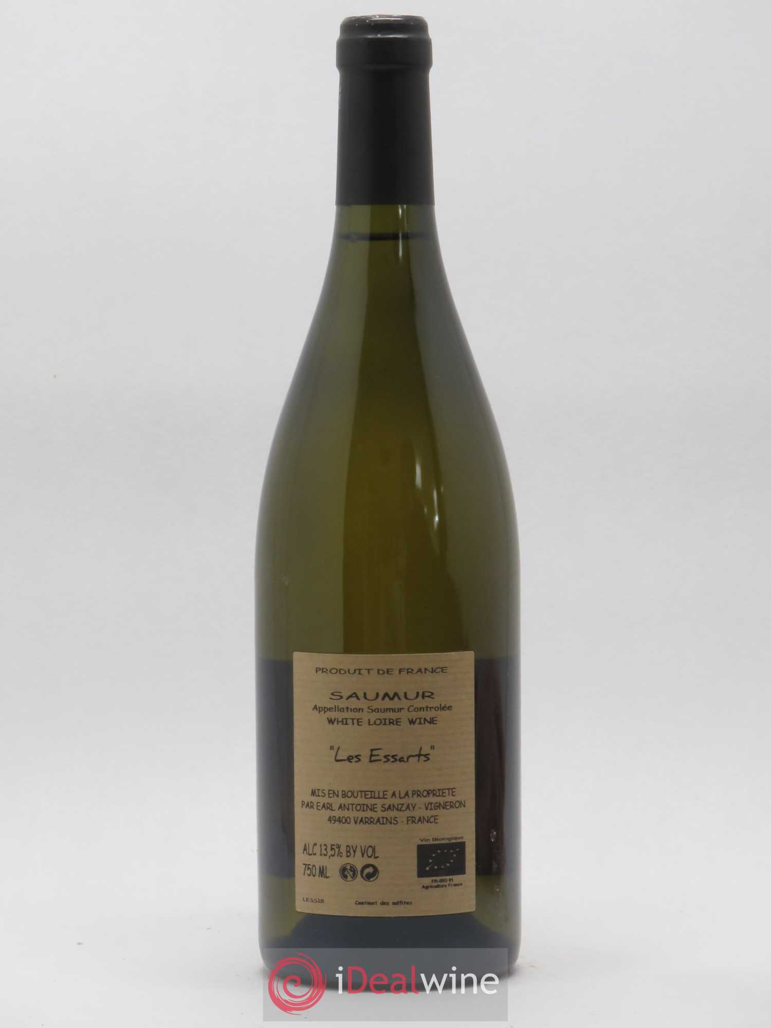 Saumur Les Essarts Antoine Sanzay 2018 - Posten von 1 Flasche - 1