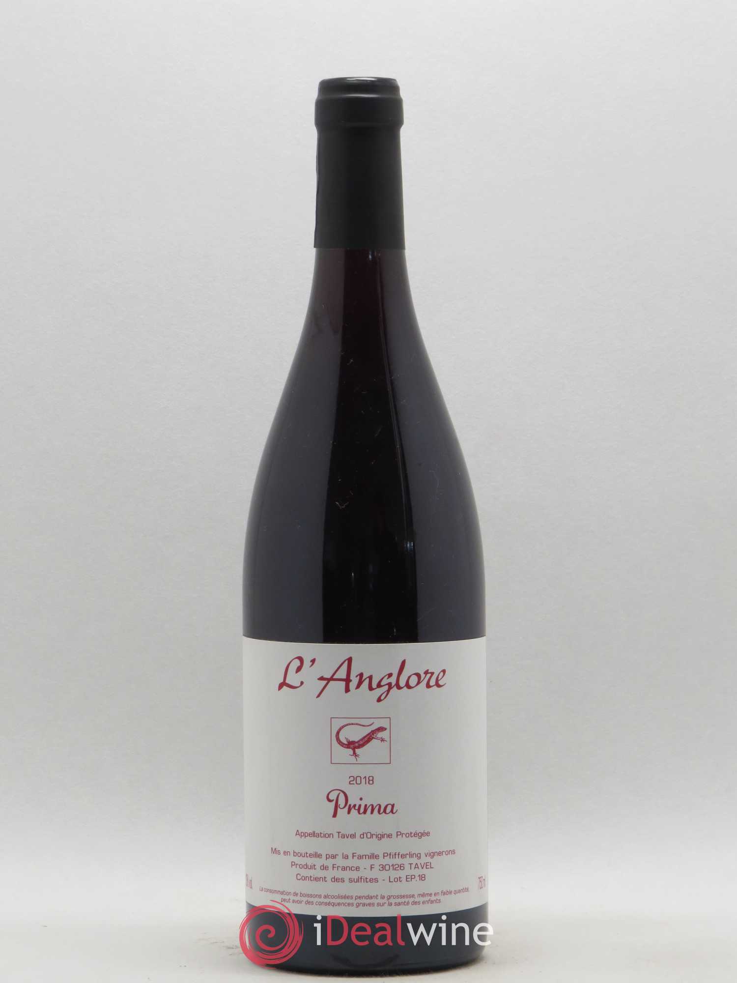Tavel Prima L'Anglore 2018 - Posten von 1 Flasche - 0