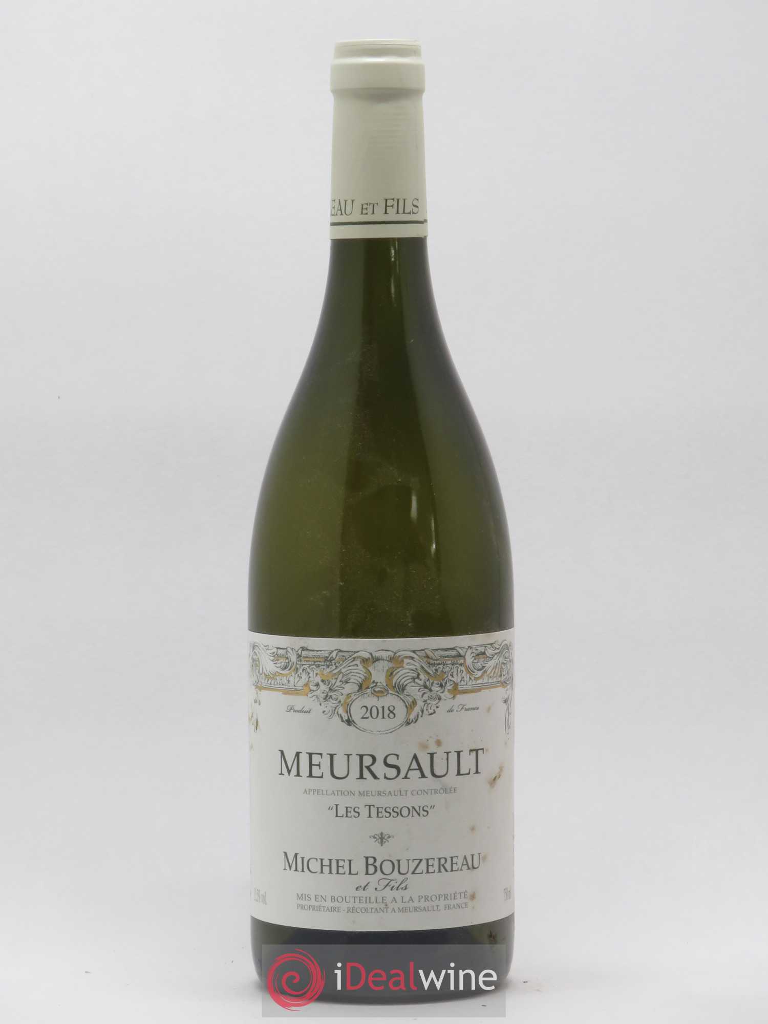 Meursault Les Tessons Michel Bouzereau et Fils (Domaine) 2018 - Lot de 1 bouteille - 0