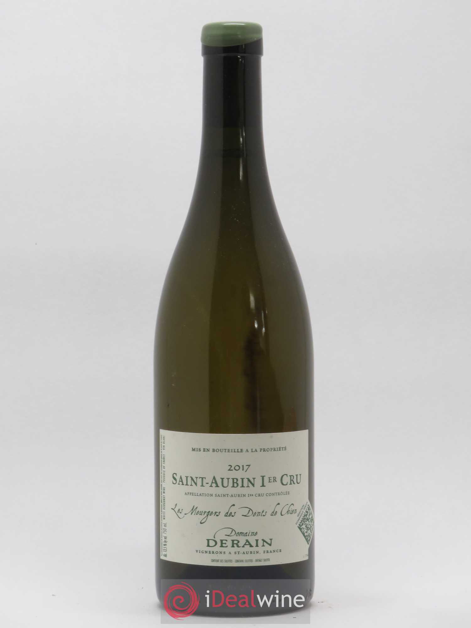 Saint-Aubin 1er Cru Les Murgers des Dents de Chien Catherine et Dominique Derain 2017 - Lot de 1 bouteille - 0