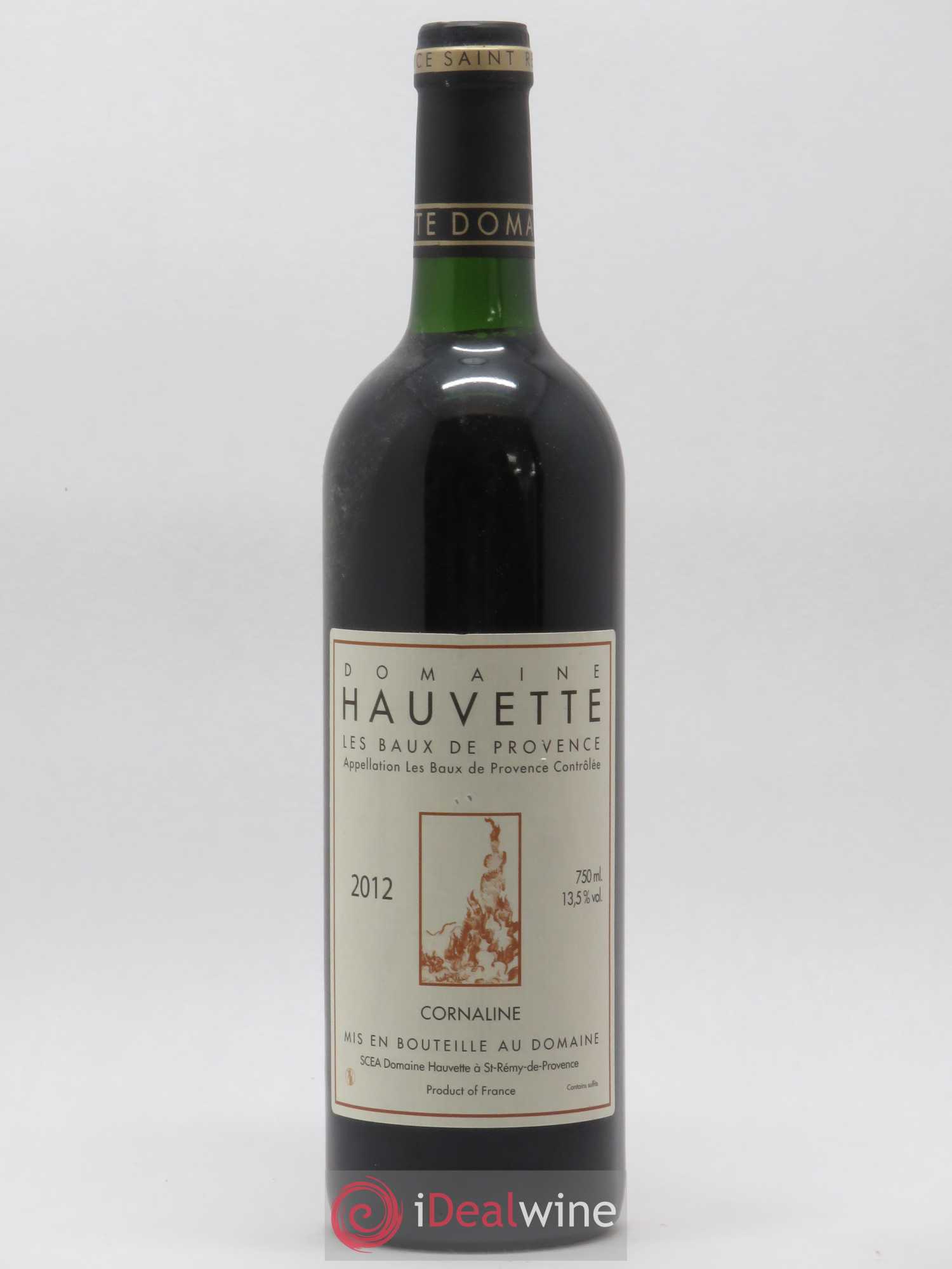 Baux de Provence Cornaline Hauvette (Domaine) 2012 - Lot de 1 bouteille - 0