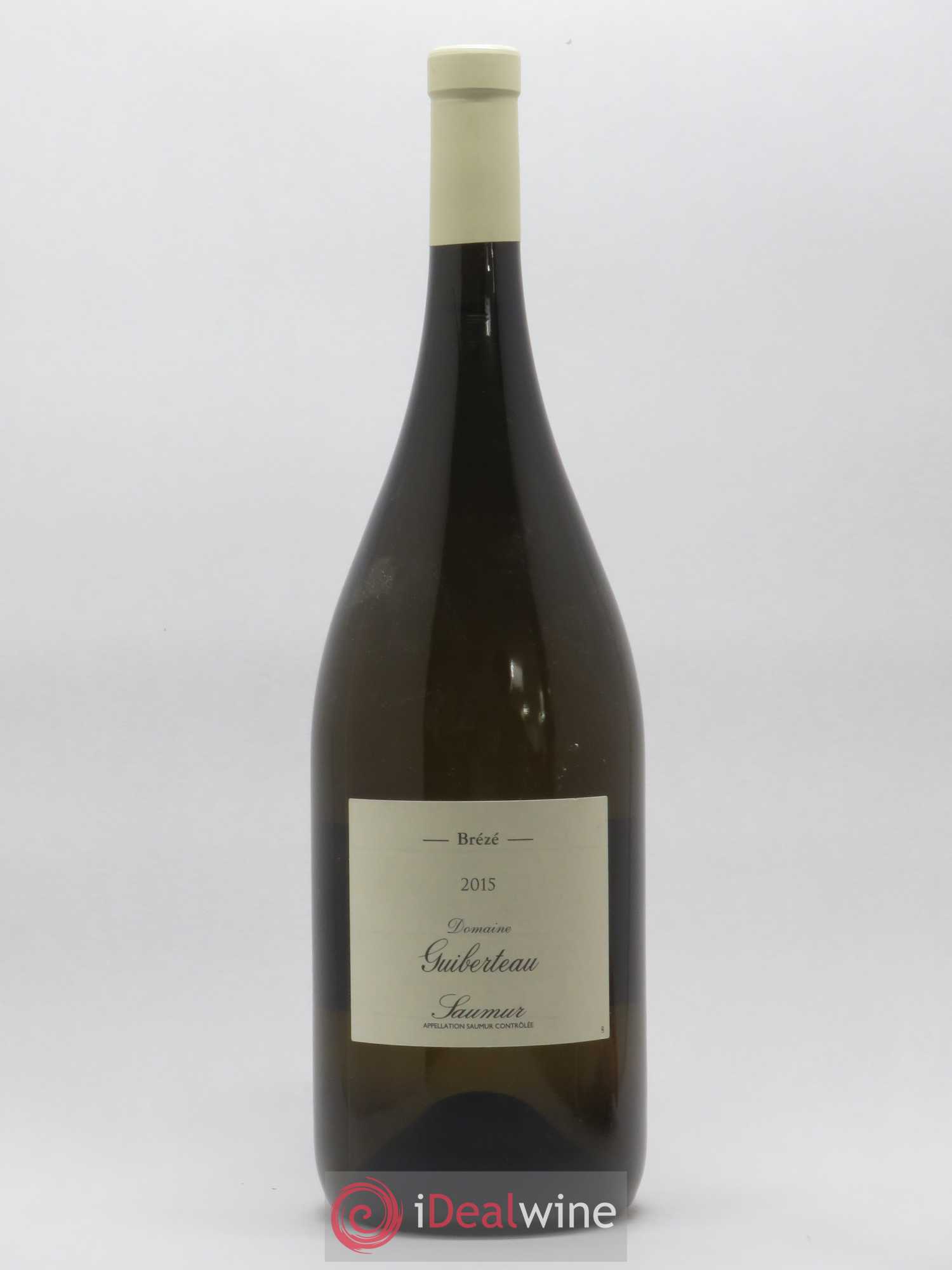 Saumur Brézé Domaine Guiberteau 2015 - Lot de 1 magnum - 0