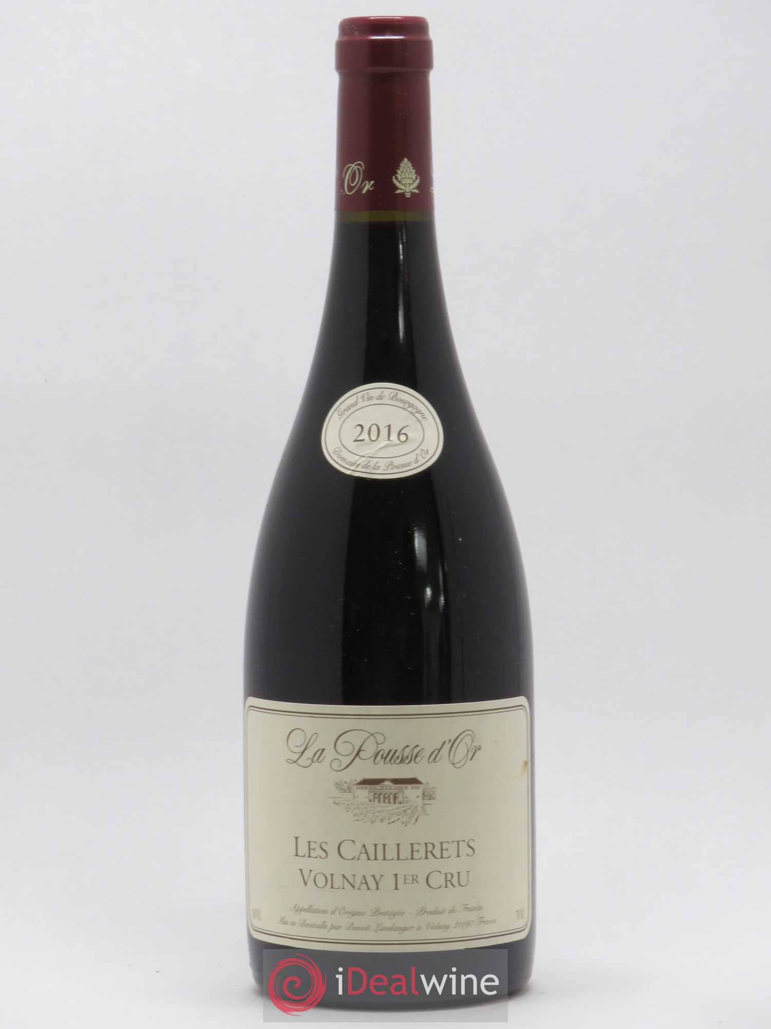 Volnay 1er Cru Les Caillerets La Pousse d'Or (Domaine de) 2016 - Lot de 1 bouteille - 0