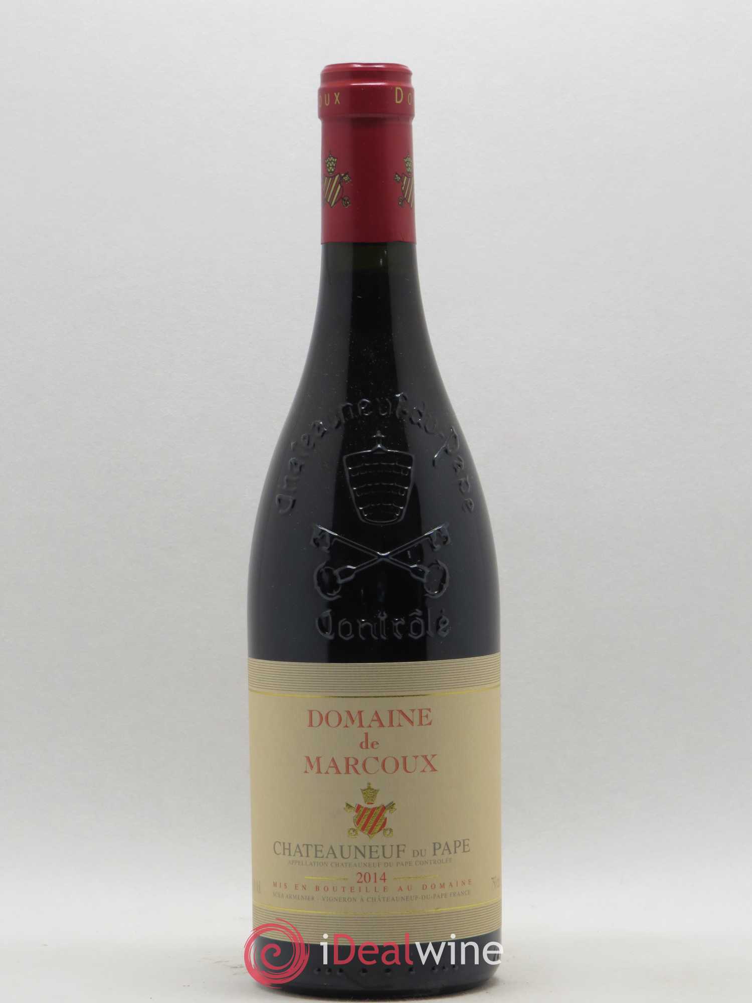 Châteauneuf-du-Pape Marcoux (Domaine de) 2014 - Lot de 1 bouteille - 0