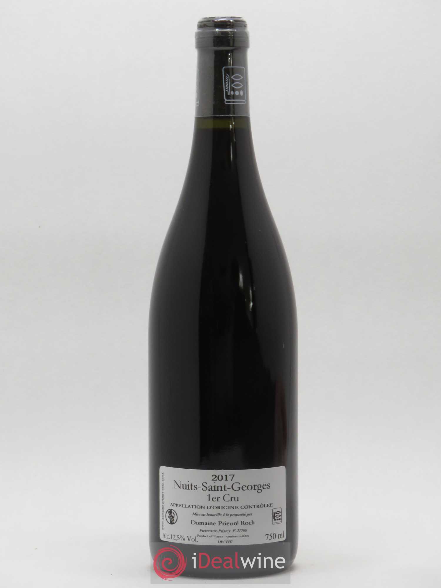 Nuits-Saint-Georges 1er Cru Vieilles Vignes Prieuré Roch 2017 - Lot de 1 bouteille - 1