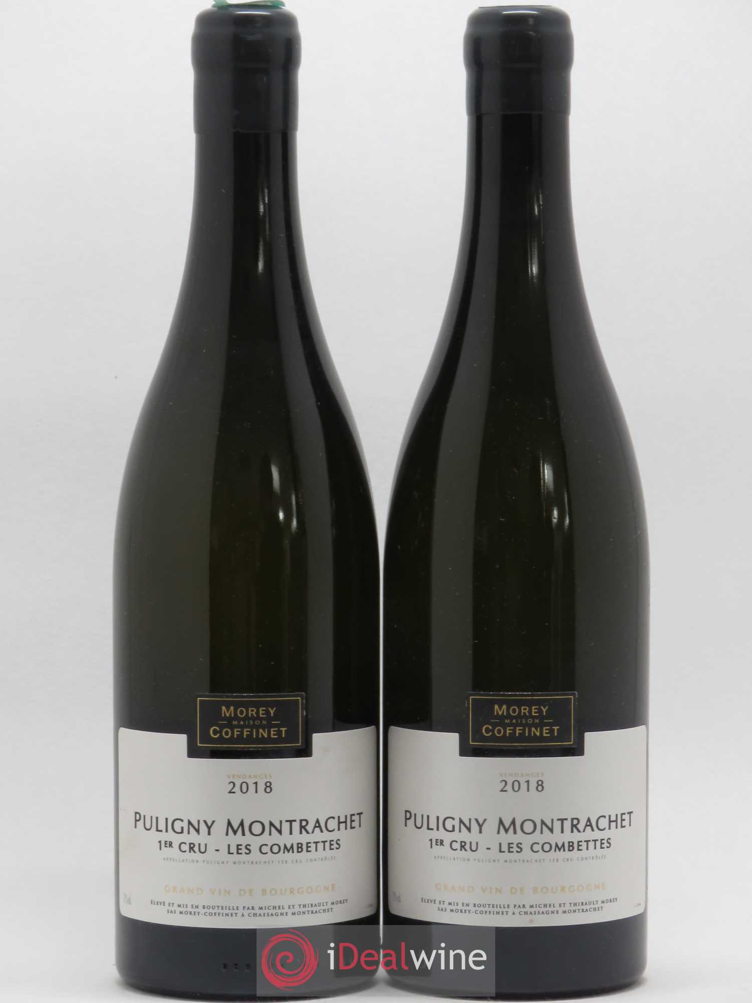 Puligny-Montrachet 1er Cru Les Combettes Morey Coffinet 2018 - Posten von 2 Flaschen - 0
