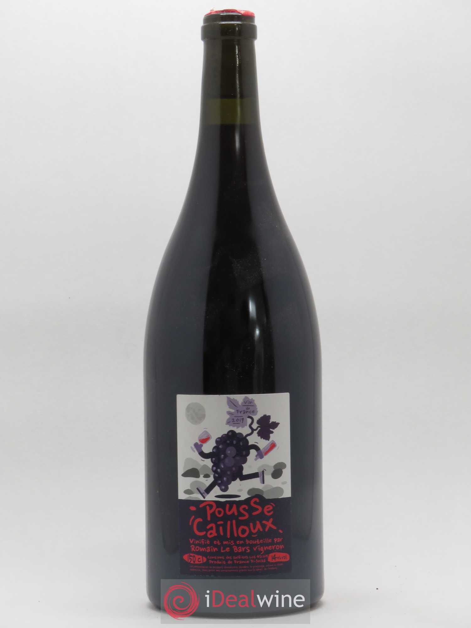 Vin de France Pousse Cailloux Romain Le Bars 2019 - Posten von 1 Magnum - 0