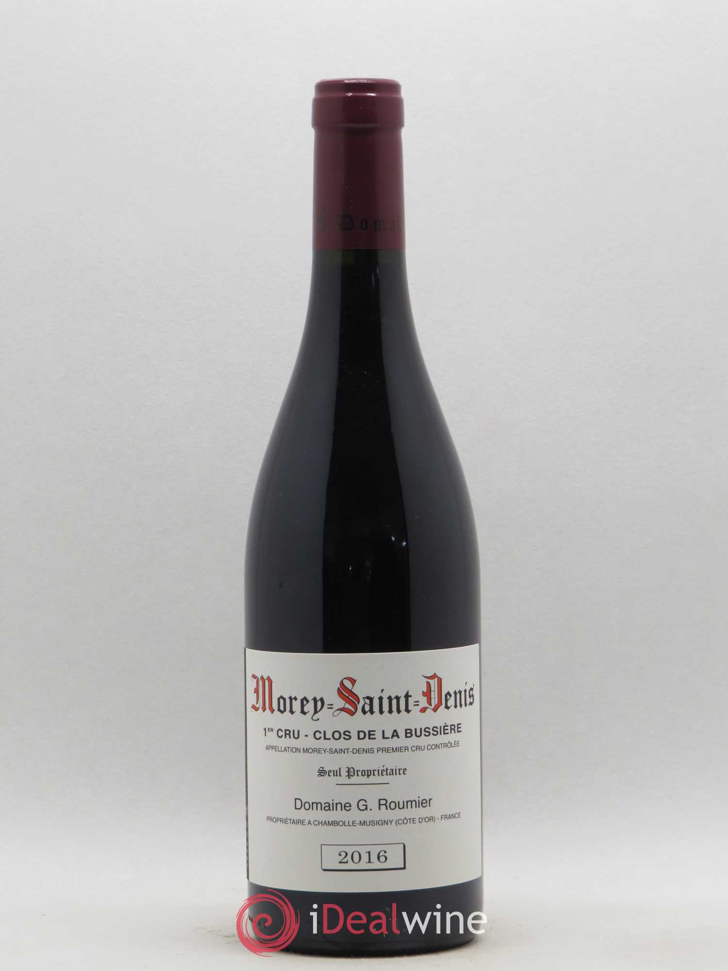 Morey-Saint-Denis 1er Cru Clos de la Bussière Georges Roumier (Domaine) 2016 - Lot de 1 bouteille - 0