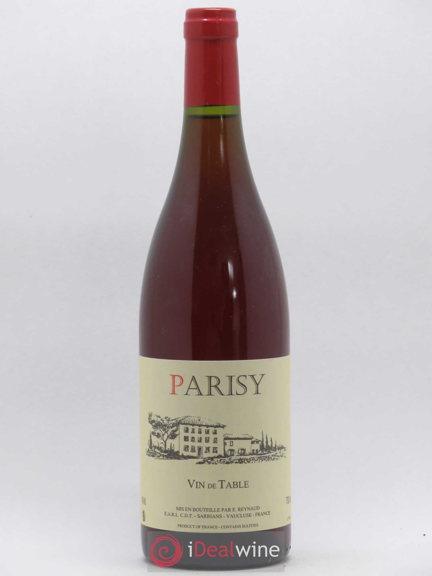 Vin de Table Parisy Emmanuel Reynaud - Posten von 1 Flasche - 0