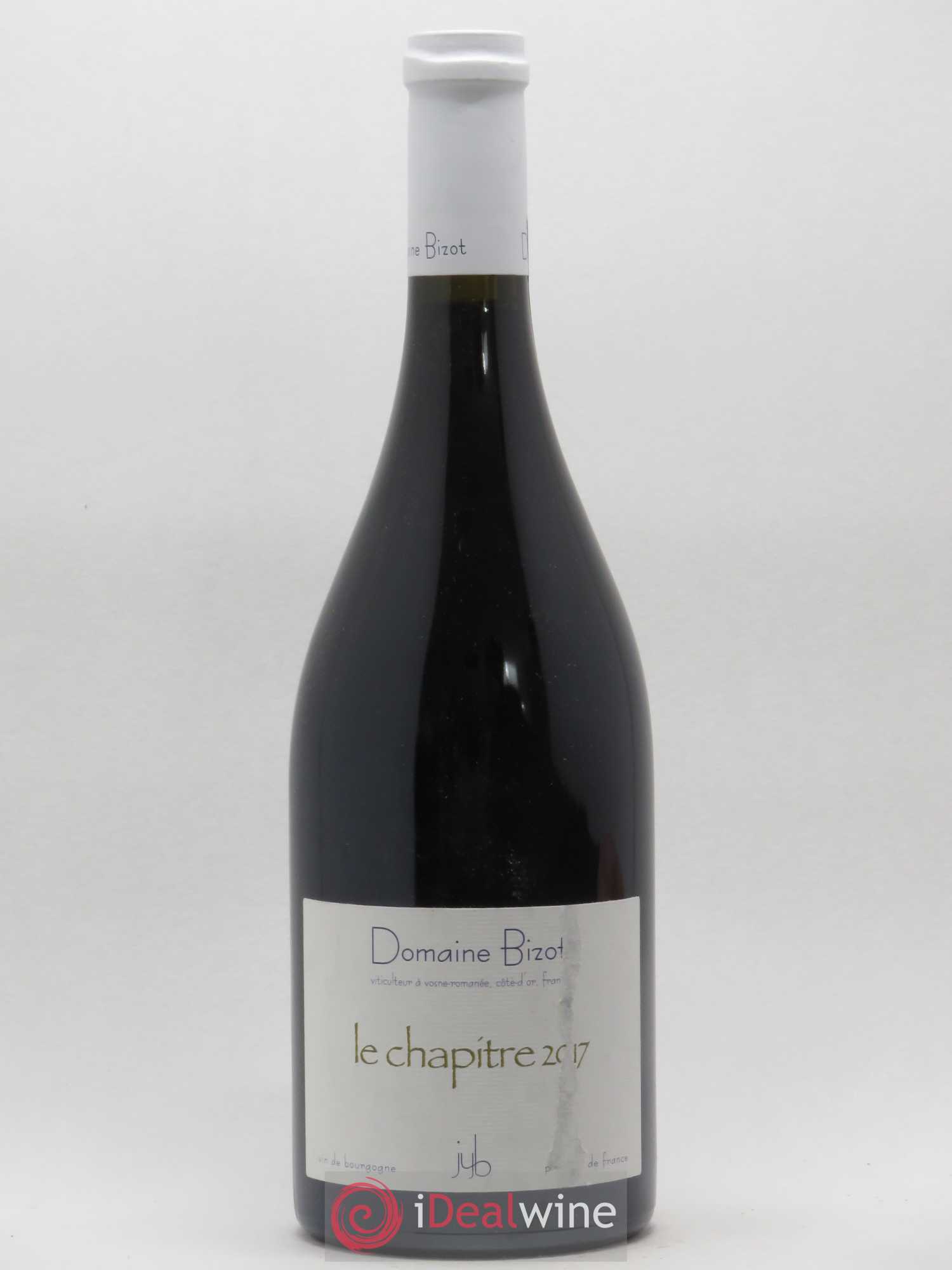 Bourgogne Le Chapitre Bizot (Domaine) 2017 - Lot de 1 bouteille - 0