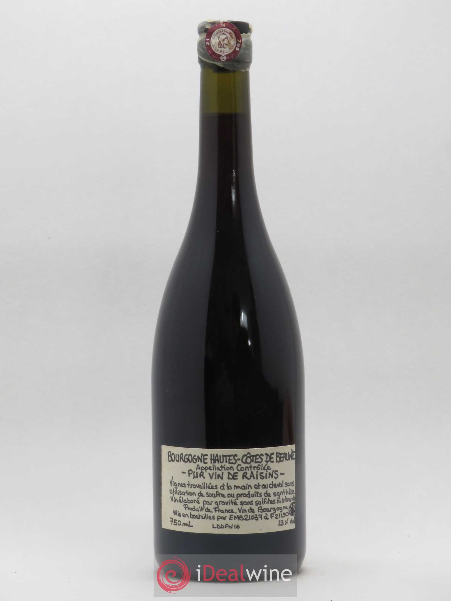 Hautes-Côtes de Beaune Nature Domaine Dandelion 2016 - Posten von 1 Flasche - 1