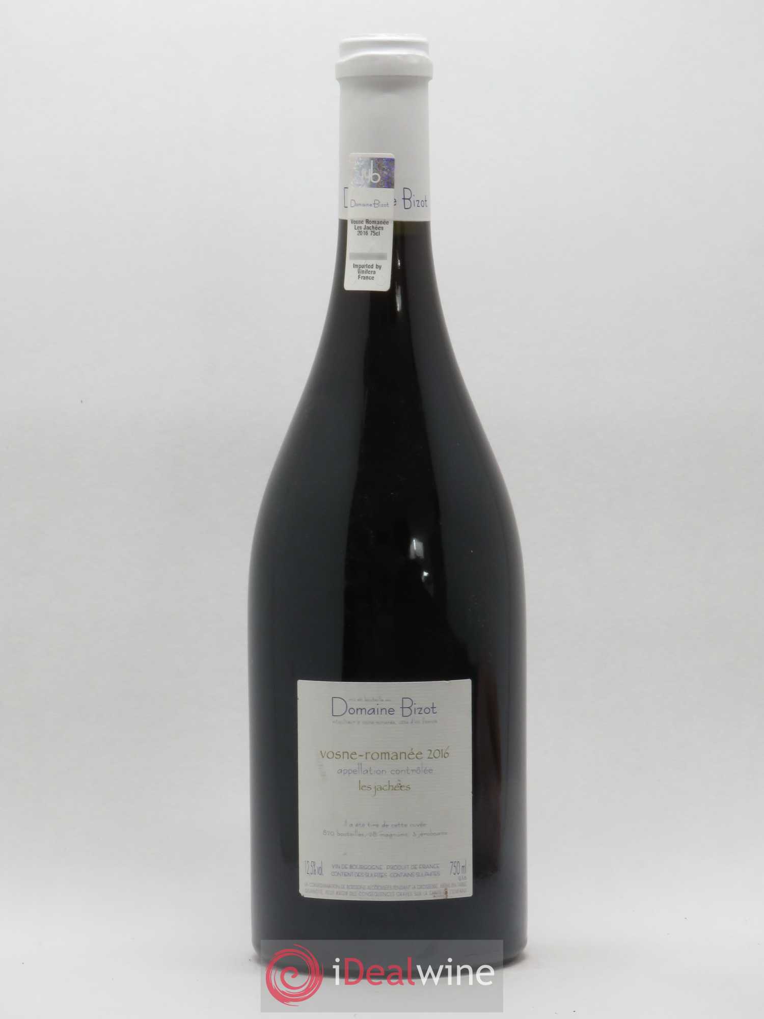 Vosne-Romanée Les Jachées Bizot (Domaine) 2016 - Lot de 1 bouteille - 1