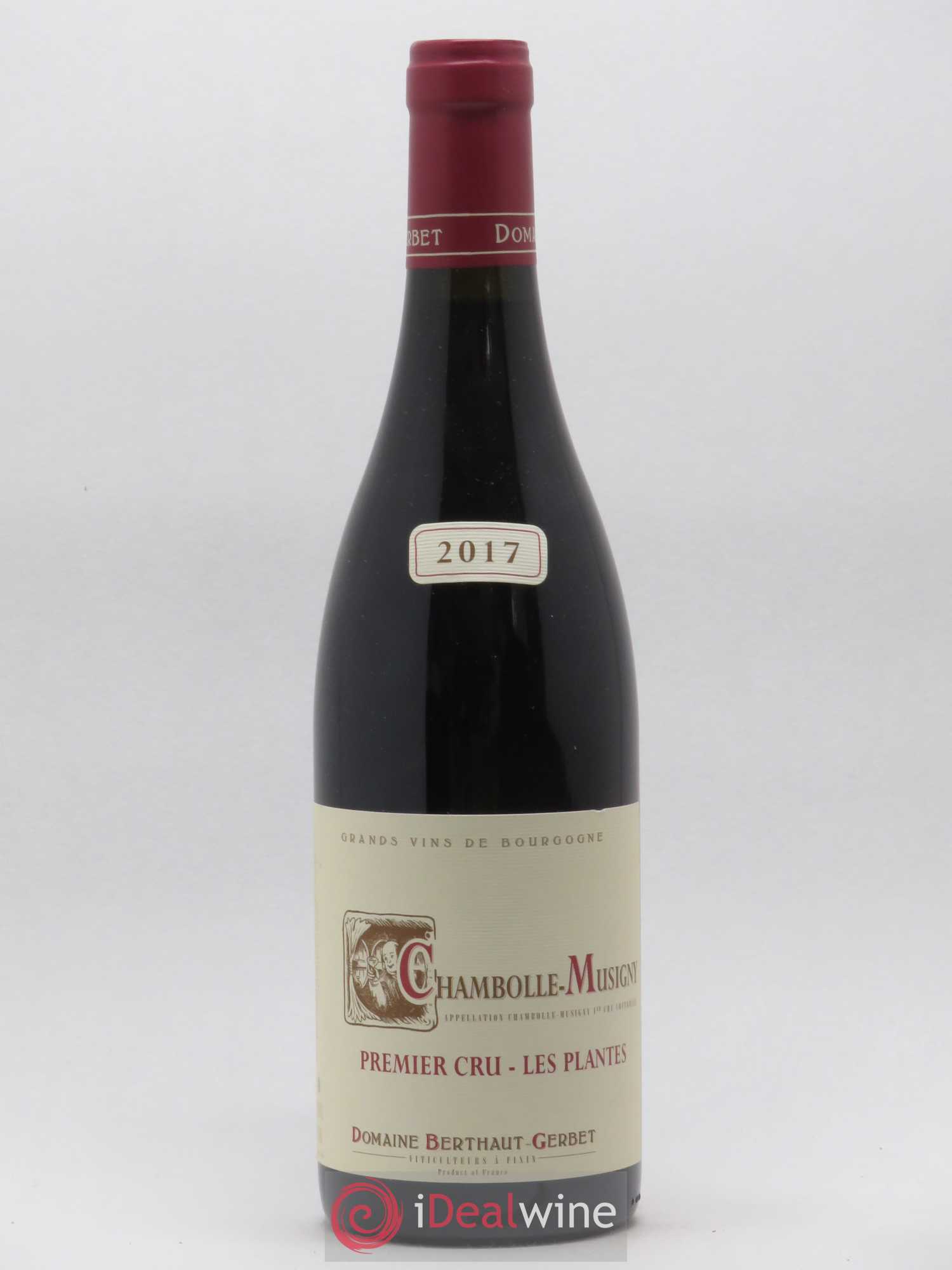 Chambolle-Musigny 1er Cru Les Plantes Berthaut Gerbet 2017 - Posten von 1 Flasche - 0