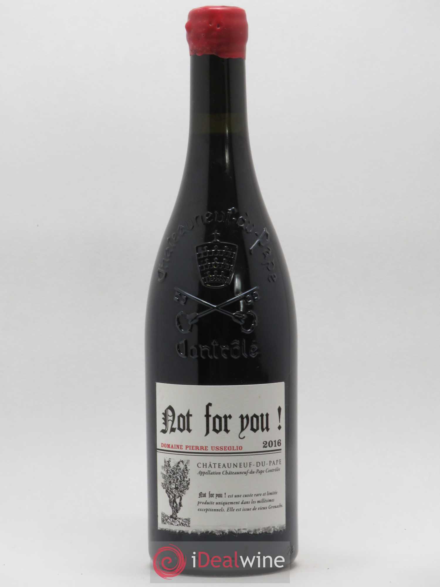 Châteauneuf-du-Pape Not For You Pierre Usseglio 2016 - Lot de 1 bouteille - 0