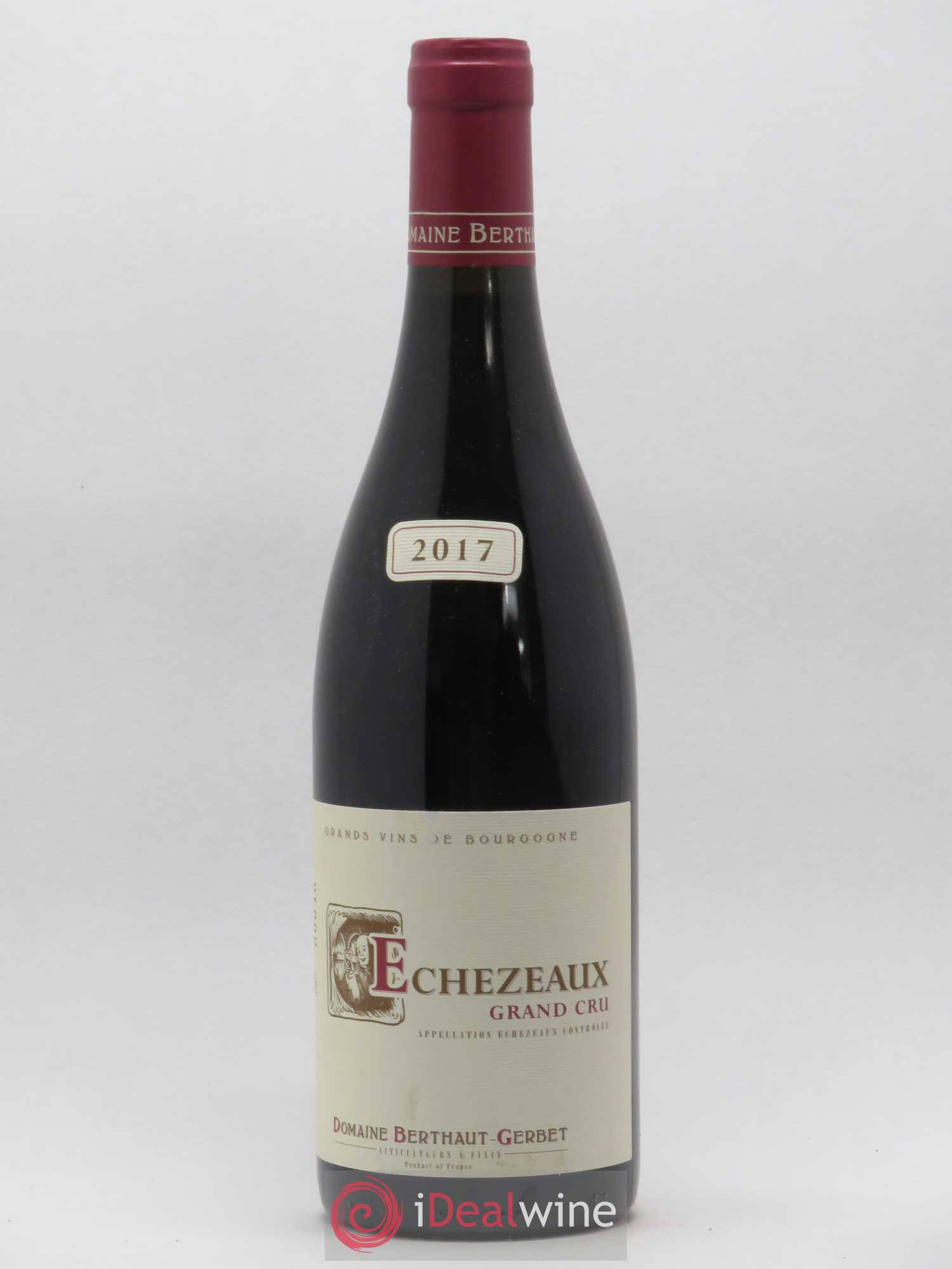 Echezeaux Grand Cru Domaine Berthaut Gerbet 2017 - Lot de 1 bouteille - 0