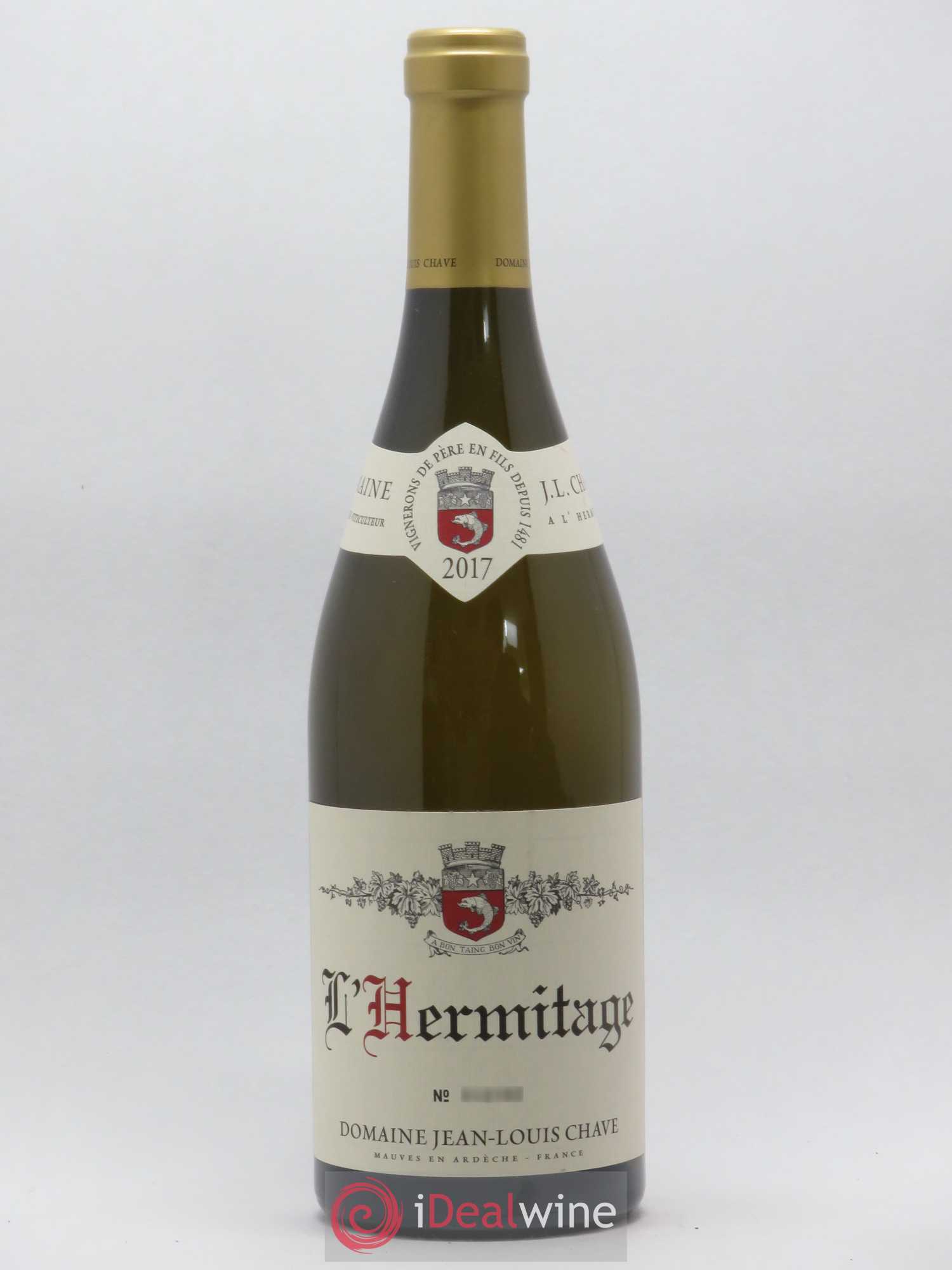 Hermitage Jean-Louis Chave 2017 - Lot de 1 bouteille - 0