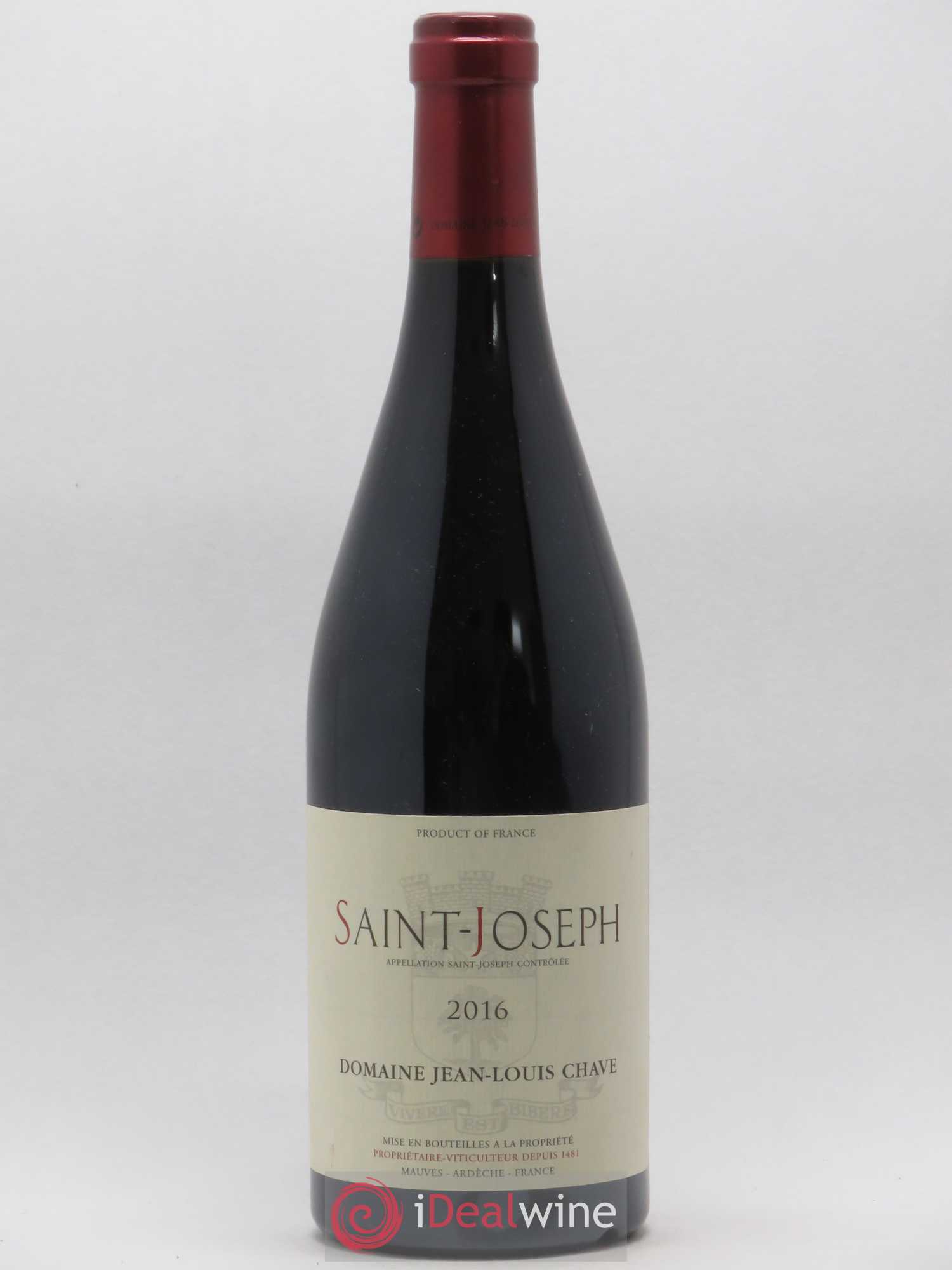 Saint-Joseph Jean-Louis Chave 2016 - Lot de 1 bouteille - 0