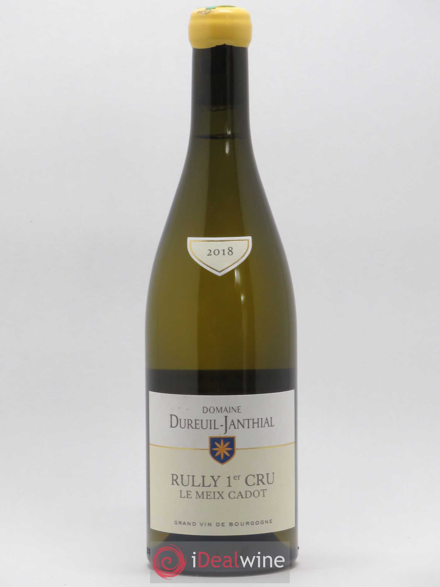 Rully 1er Cru Le Meix Cadot Vincent Dureuil-Janthial 2018 - Lot de 1 bouteille - 0