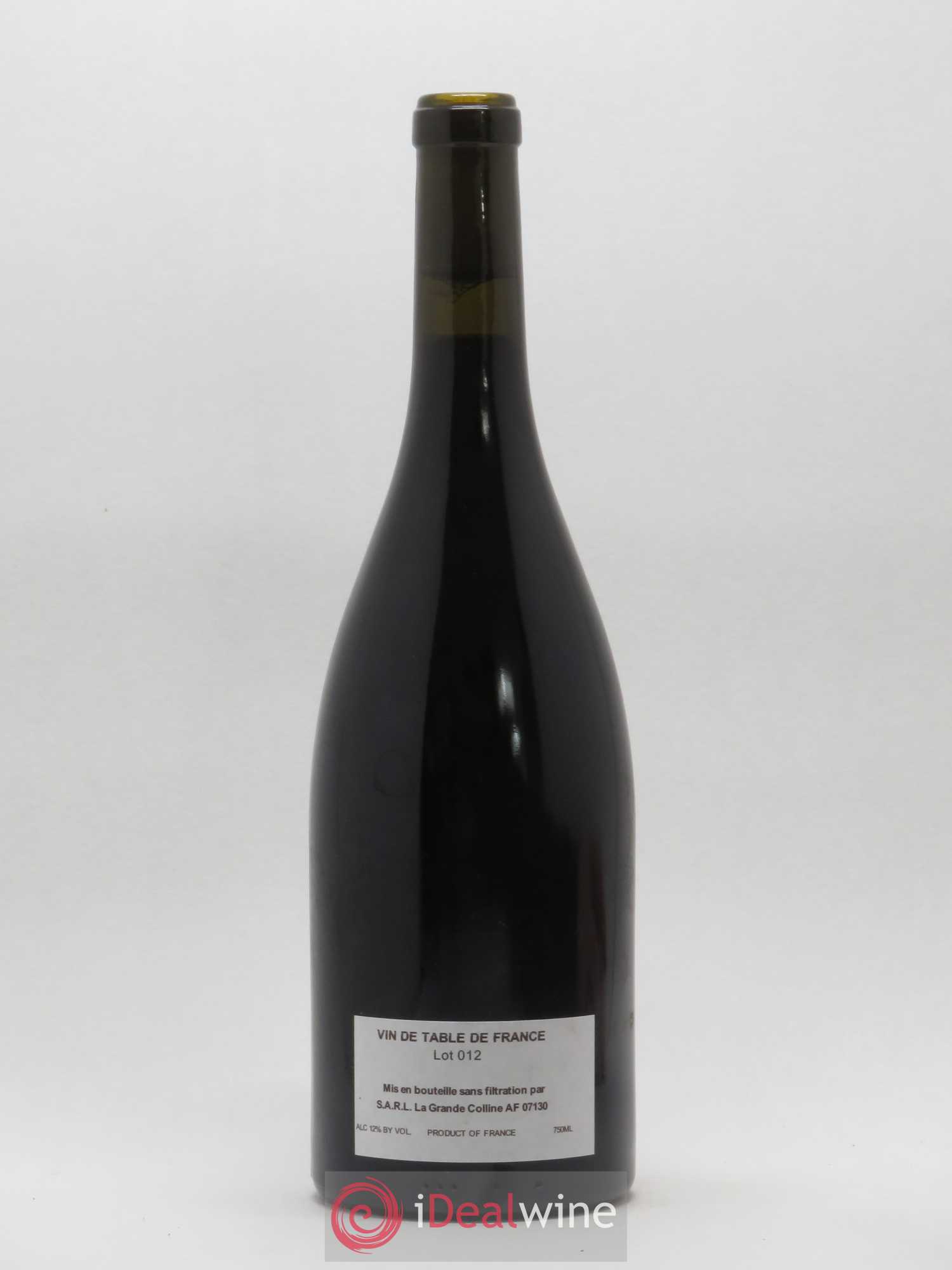 Vin de France (Ex Cornas) Hirotake Ooka - Domaine La Grande Colline 2012 - Lot de 1 bouteille - 1