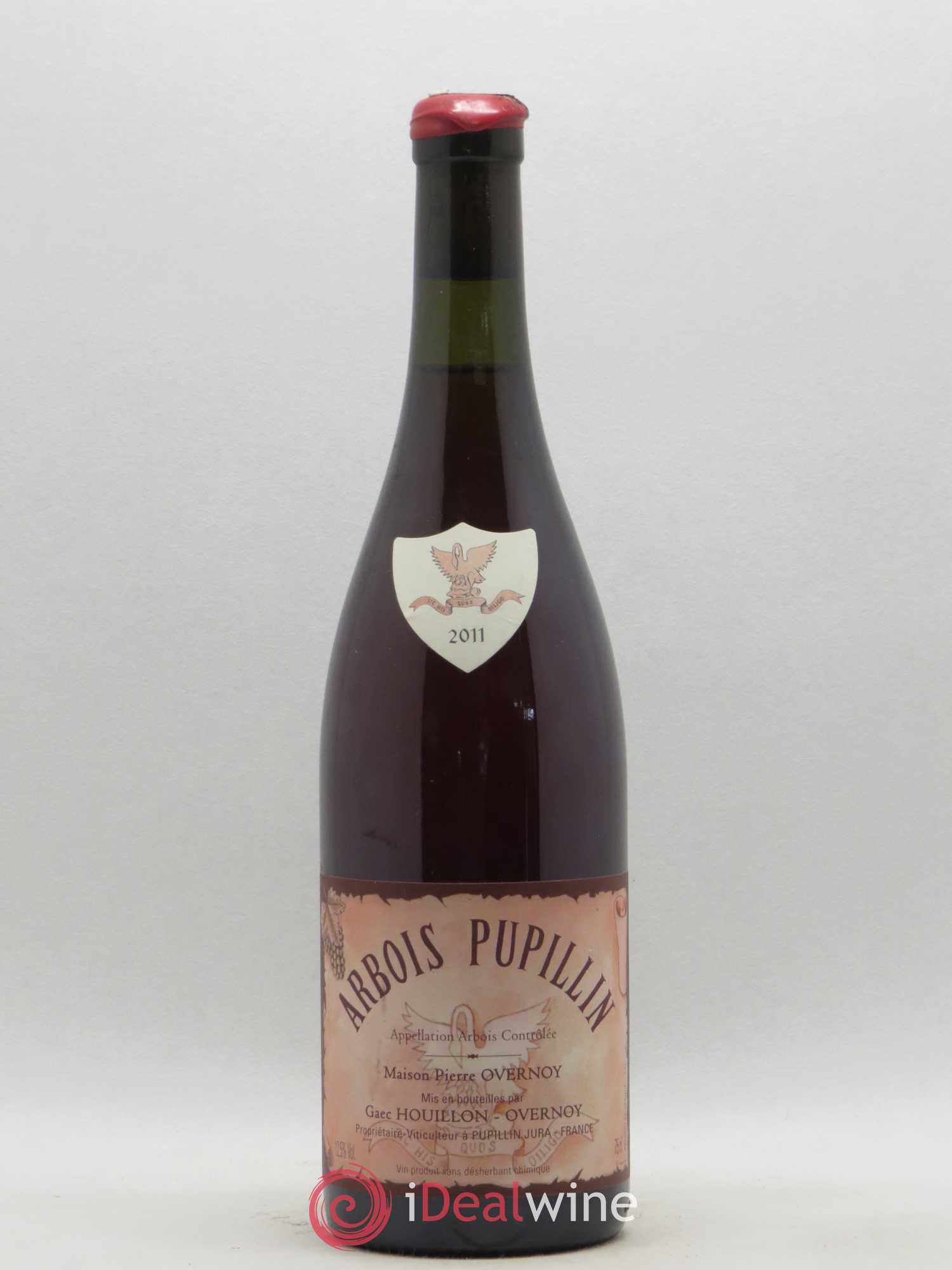 Arbois-Pupillin Poulsard (cire rouge) Overnoy-Houillon (Domaine) 2011 - Lot de 1 bouteille - 0