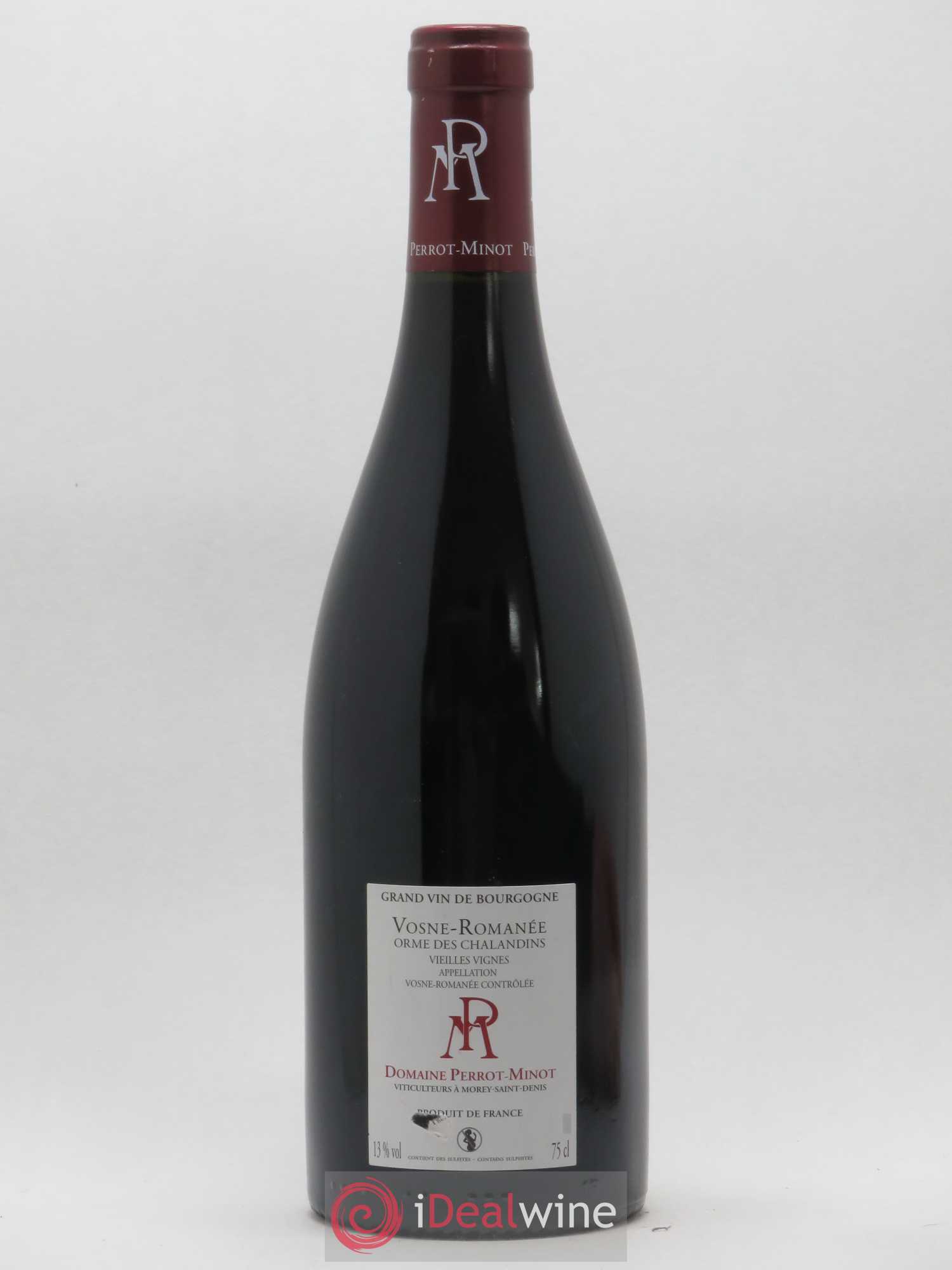 Vosne-Romanée Vieilles vignes Orme des chalandins Perrot Minot 2017 - Posten von 1 Flasche - 1
