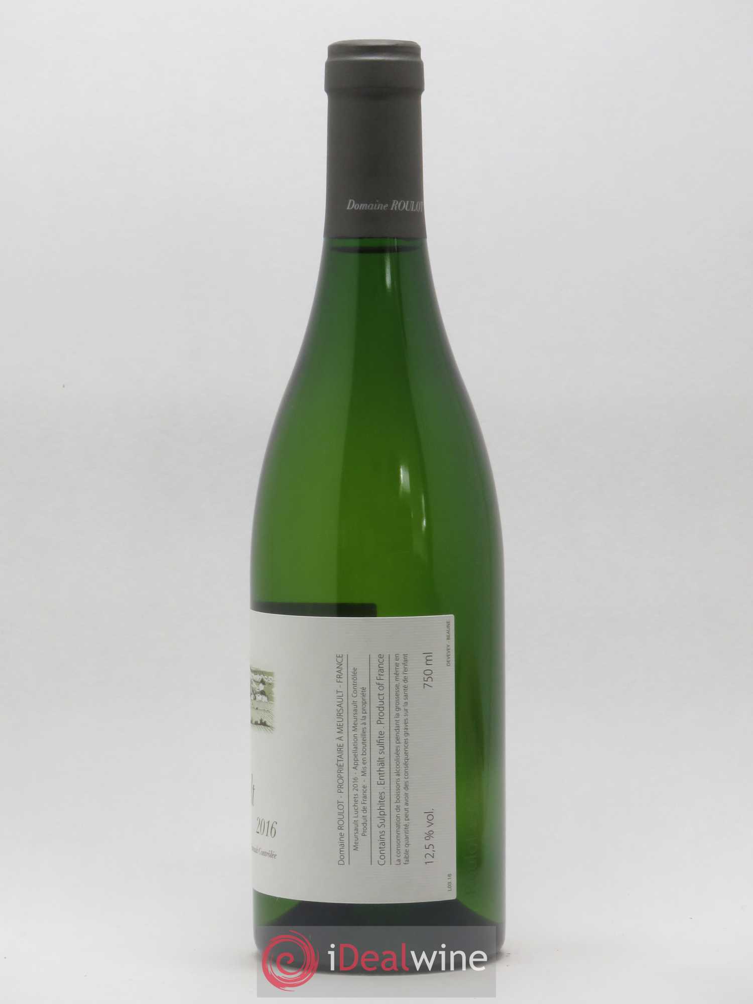 Meursault Luchets Roulot (Domaine) 2016 - Lot de 1 bouteille - 1