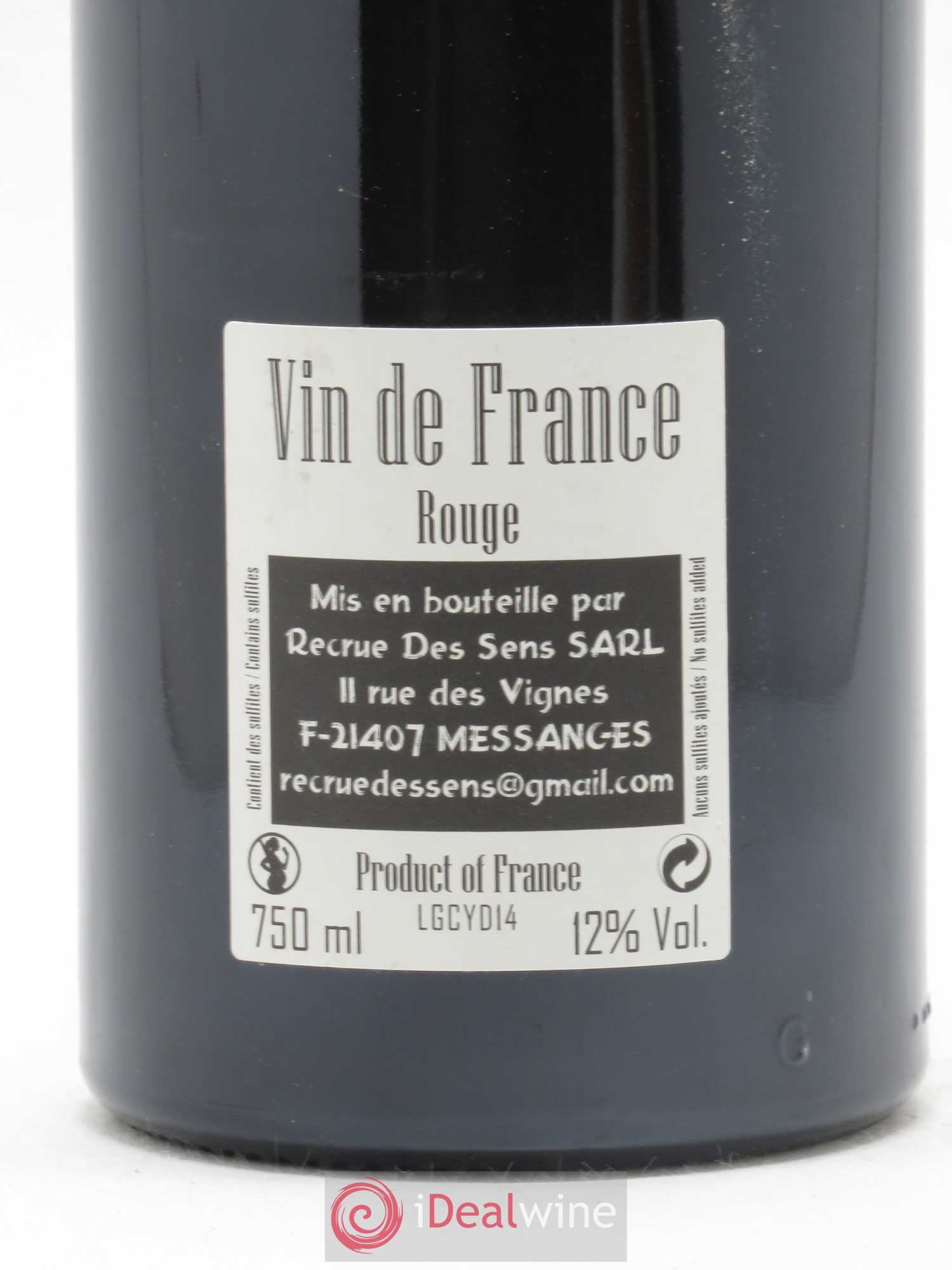 Vin de France GC Yann Durieux 2014 - Posten von 1 Flasche - 2