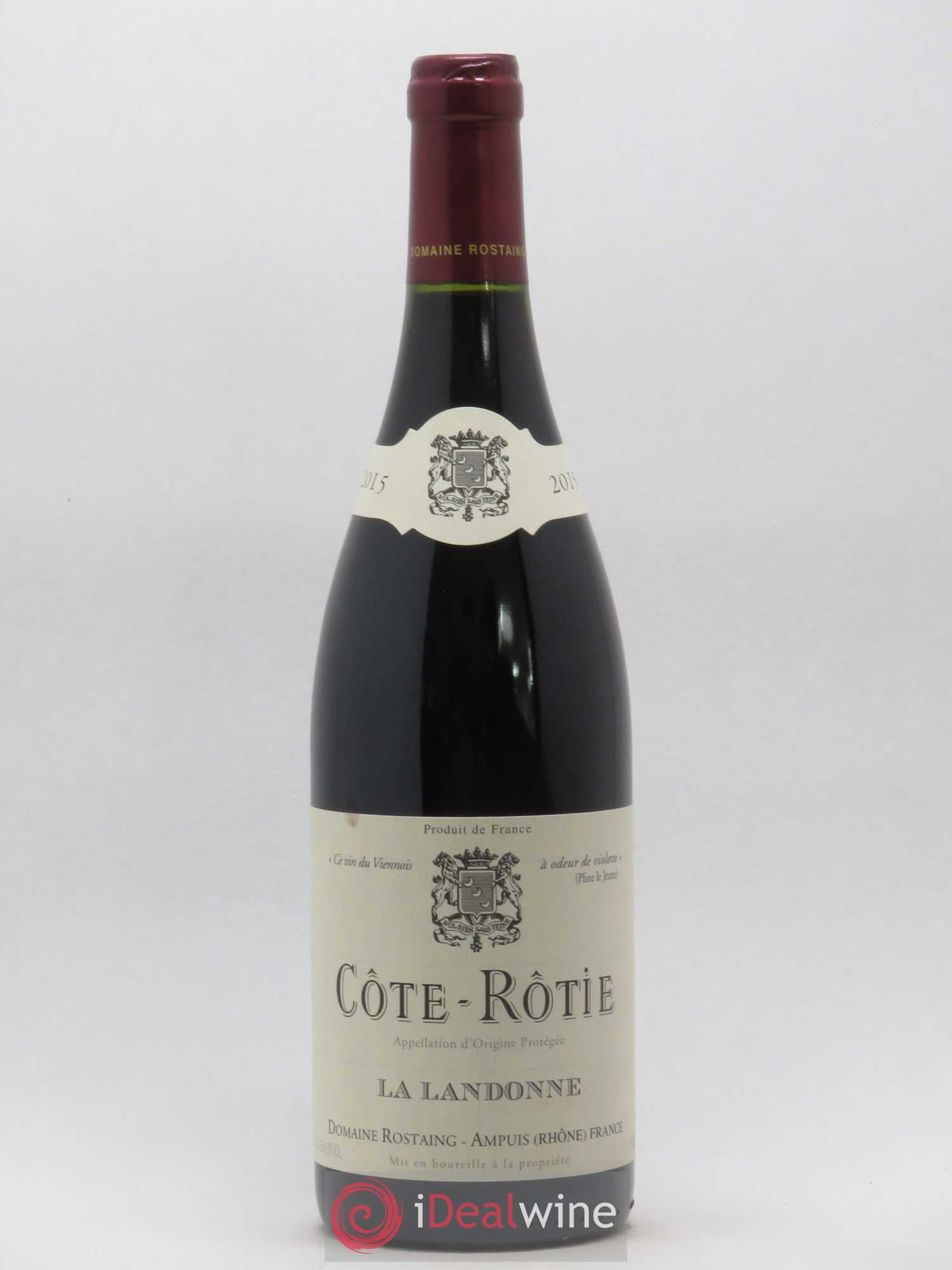 Côte-Rôtie La Landonne René Rostaing 2015 - Lot of 1 bottle - 0