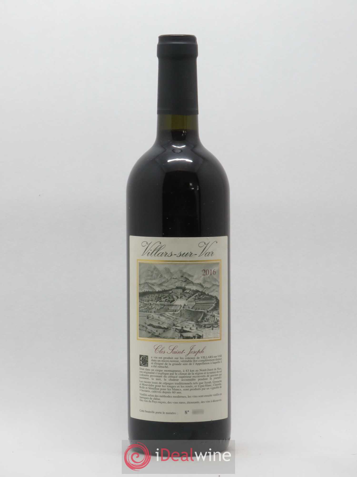Côtes de Provence Clos Saint Joseph 2016 - Posten von 1 Flasche - 0