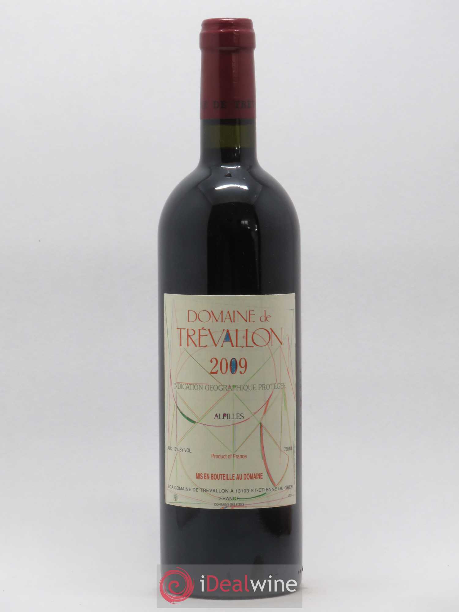 Alpilles Trévallon (Domaine de) Eloi Dürrbach 2009 - Lot de 1 bouteille - 0