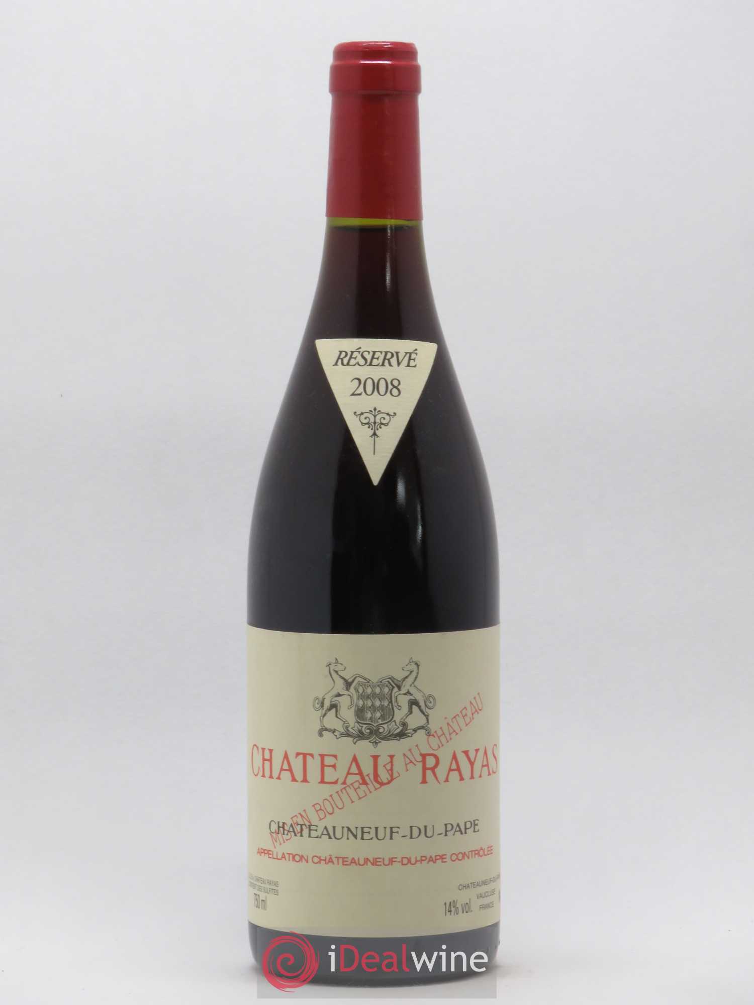 Châteauneuf-du-Pape Château Rayas Emmanuel Reynaud 2008 - Lot de 1 bouteille - 0