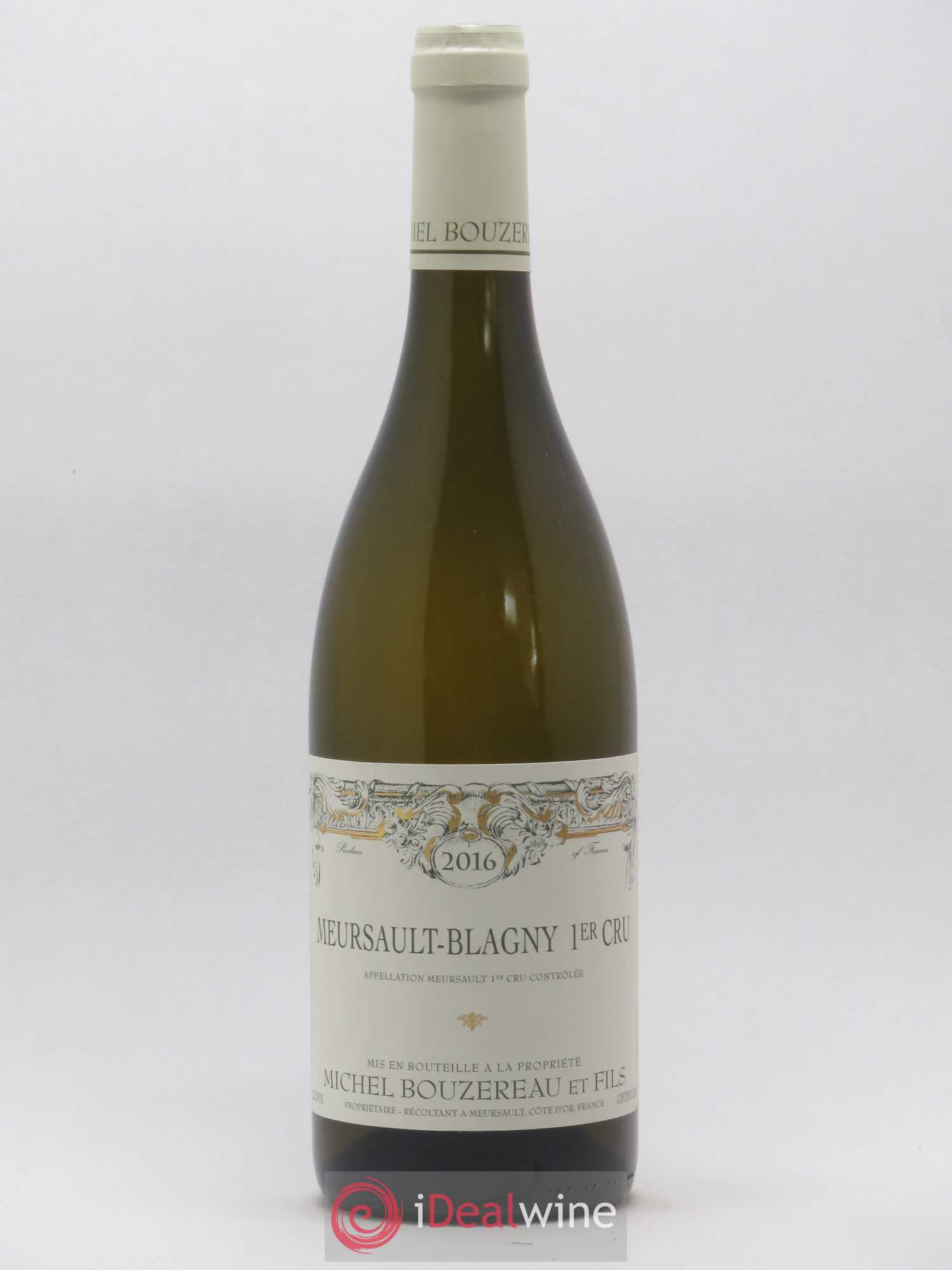 Meursault 1er Cru Blagny Michel Bouzereau et Fils (Domaine) 2016 - Lot de 1 bouteille - 0