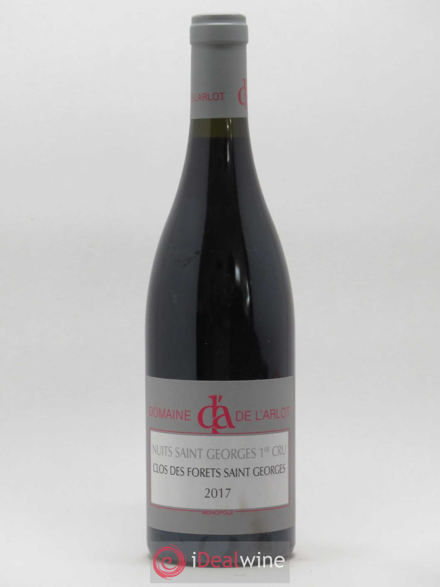 Nuits-Saint-Georges 1er Cru Clos des Forêts Saint-Georges Domaine de l'Arlot 2017 - Lot de 1 bouteille - 0