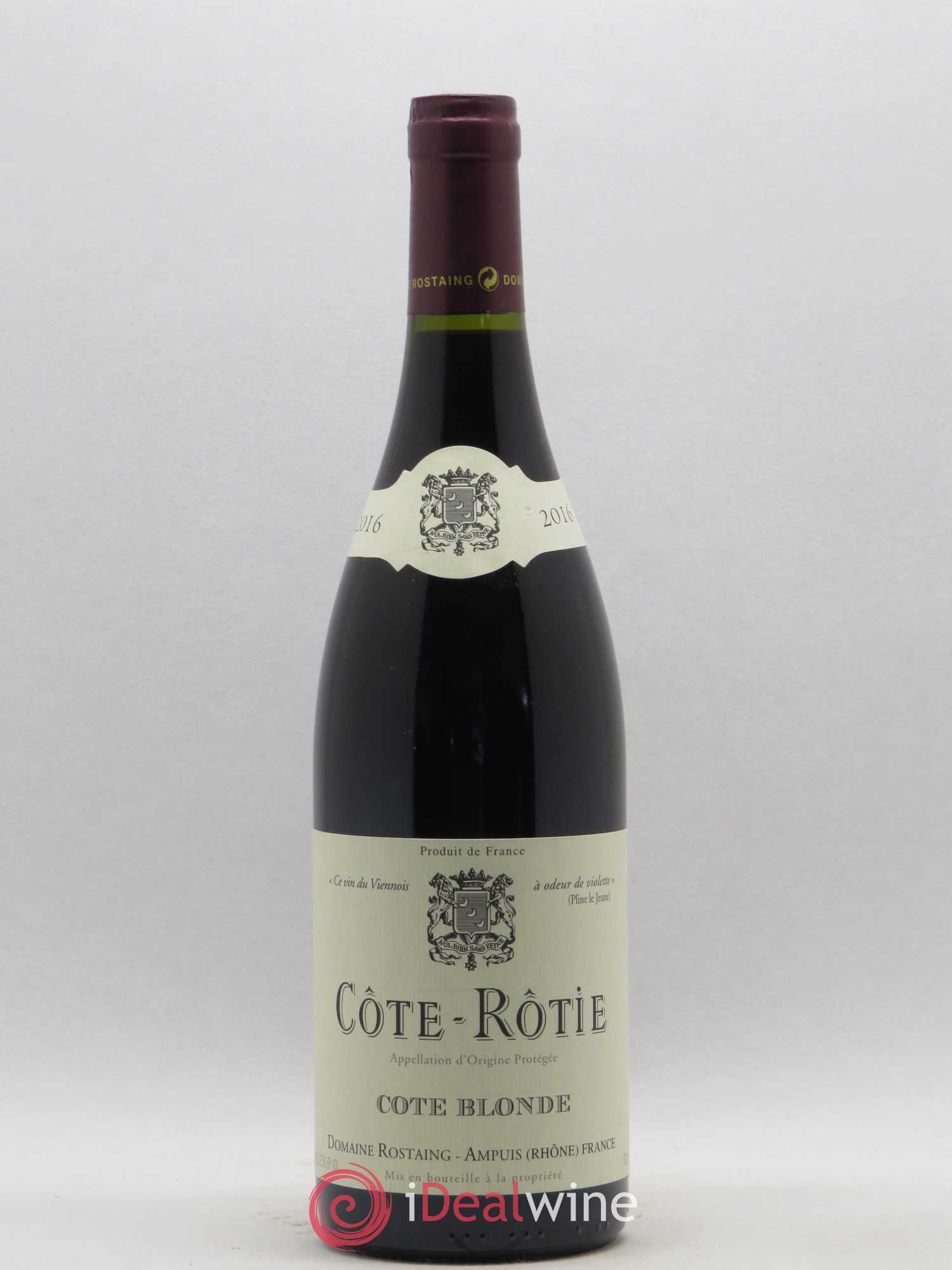 Côte-Rôtie Côte Blonde René Rostaing 2016 - Posten von 1 Flasche - 0