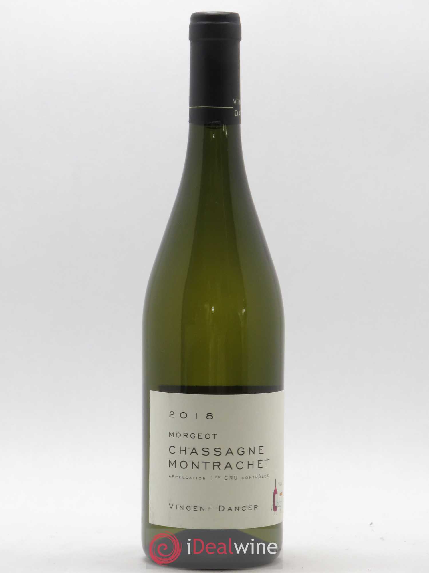 Chassagne-Montrachet 1er Cru Morgeot Vincent Dancer 2018 - Lot de 1 bouteille - 0