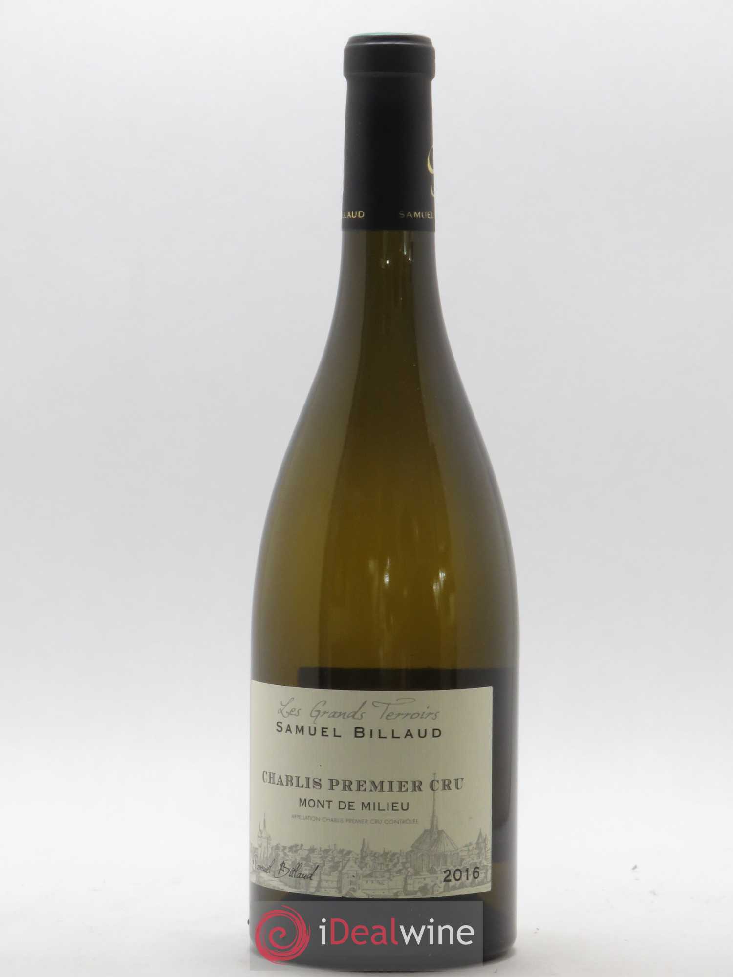 Chablis 1er Cru Mont de Milieu Samuel Billaud 2016 - Lot of 1 bottle - 0