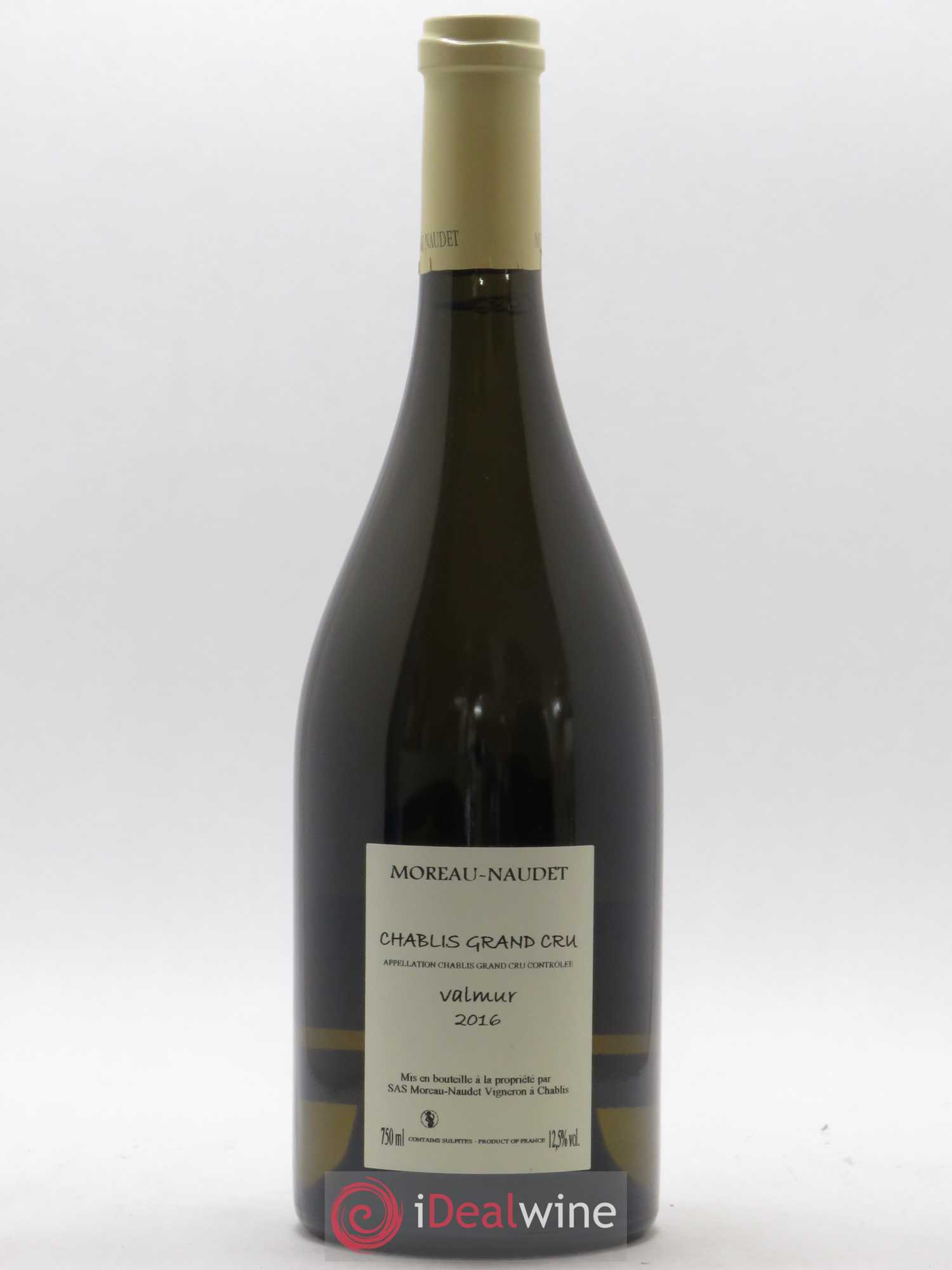 Chablis Grand Cru Valmur Moreau Naudet 2016 - Posten von 1 Flasche - 1