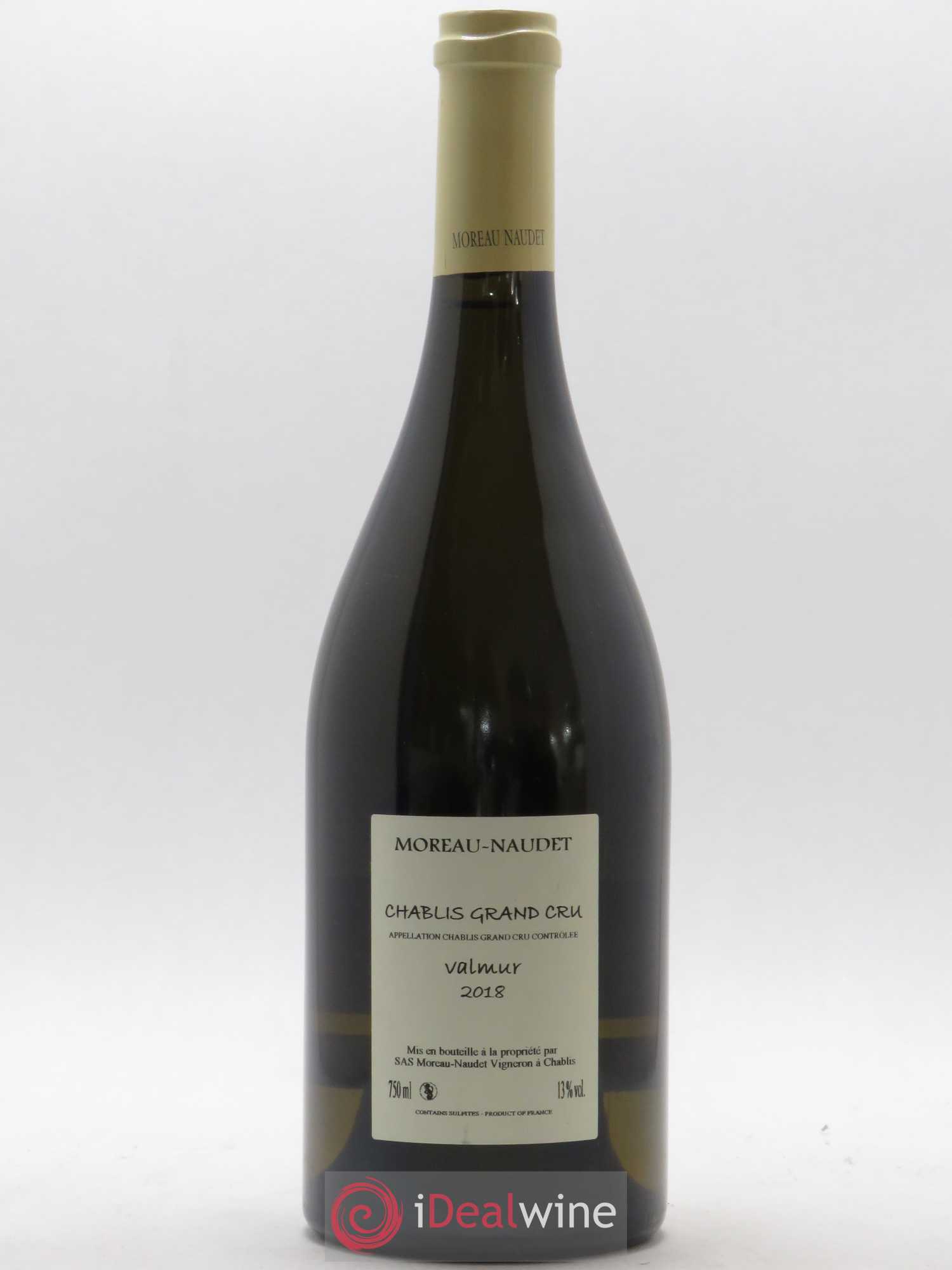 Chablis Grand Cru Valmur Moreau Naudet 2018 - Posten von 1 Flasche - 1