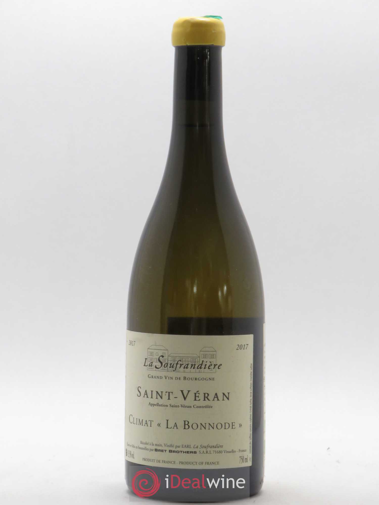 Saint-Véran La Bonnode La Soufrandière - Bret Brothers 2017 - Lot de 1 bouteille - 0