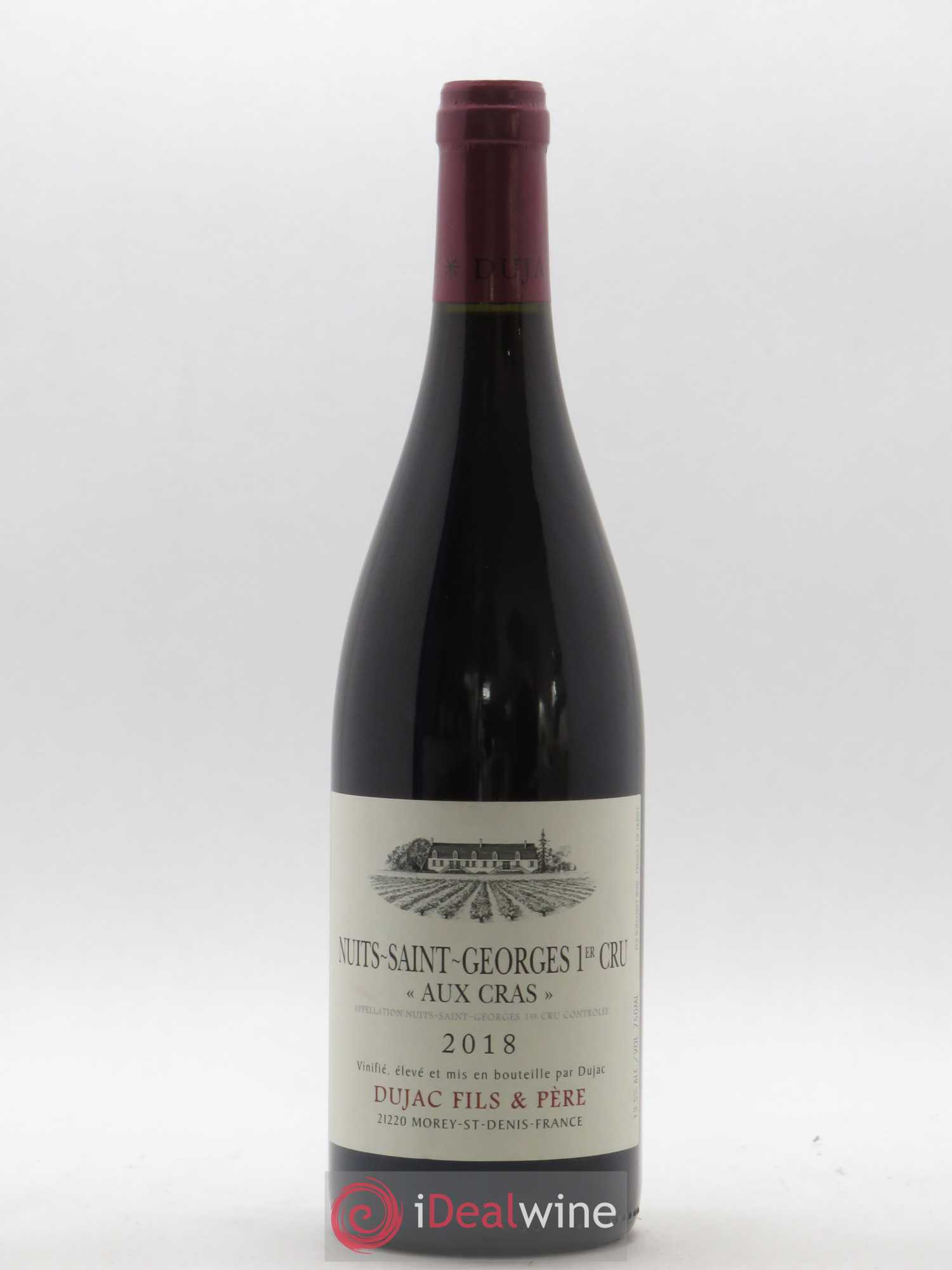 Nuits-Saint-Georges 1er Cru Aux Cras Dujac Fils et Père 2018 - Lot de 1 bouteille - 0