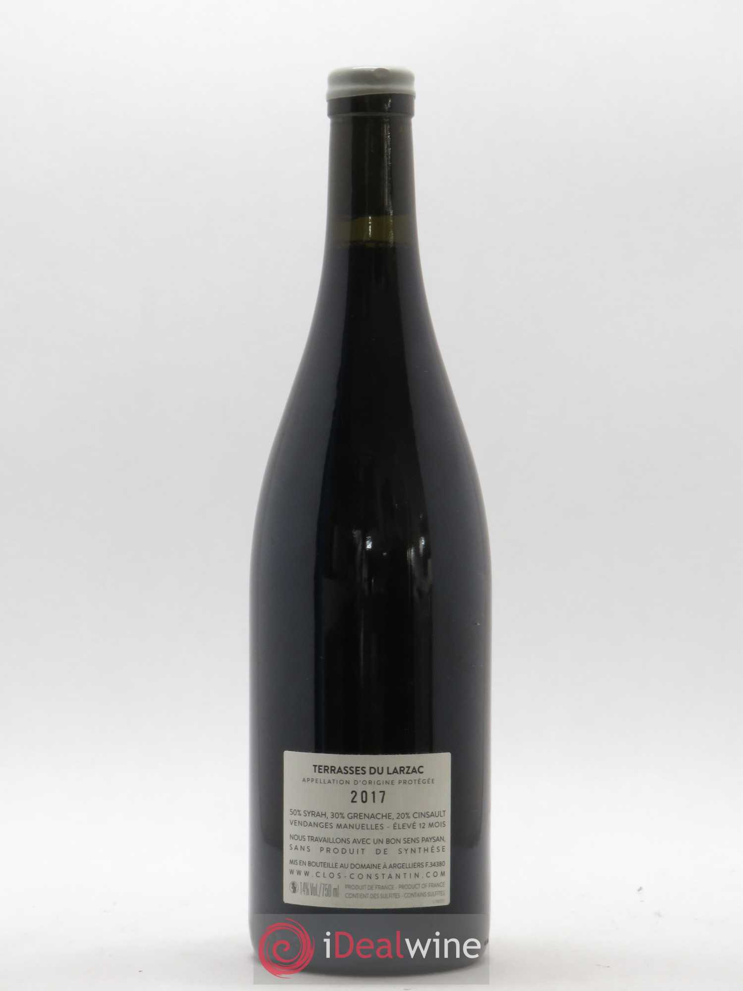 Coteaux du Languedoc Terrasses du Larzac Cirques d'Arjes Clos Constantin  2017 - Posten von 1 Flasche - 1