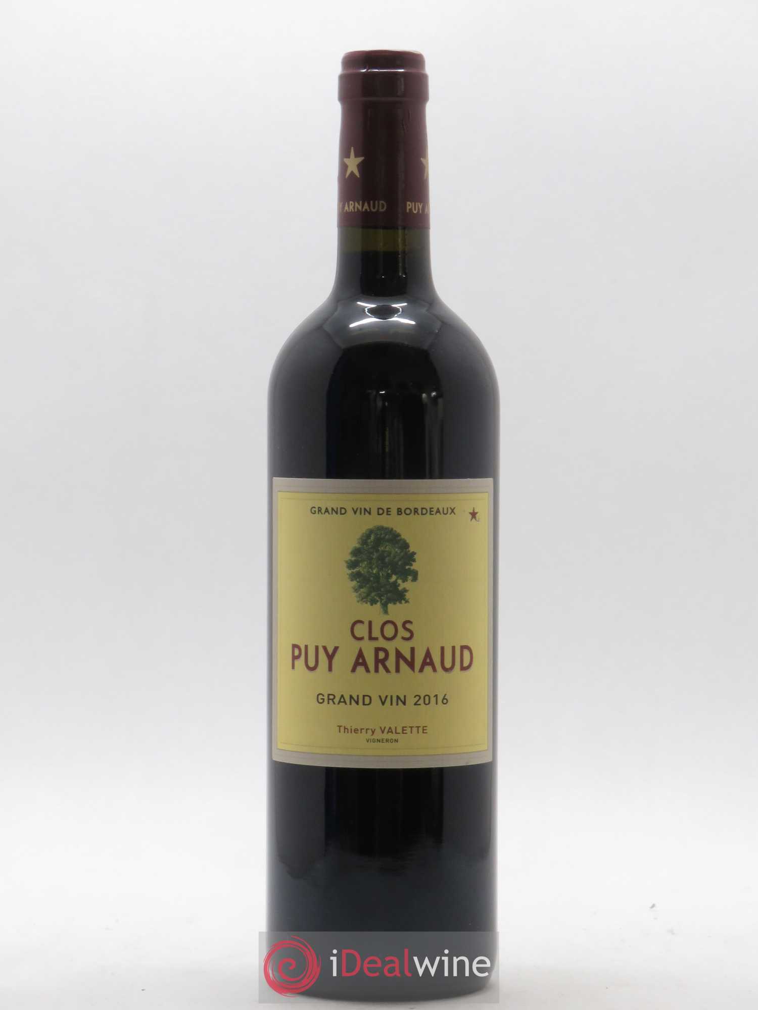 Clos Puy Arnaud 2016 - Lot de 1 bouteille - 0