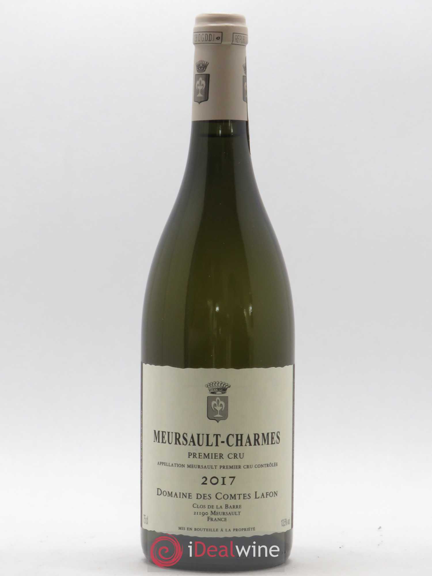 Meursault 1er Cru Charmes Comtes Lafon (Domaine des) 2017 - Lot de 1 bouteille - 0