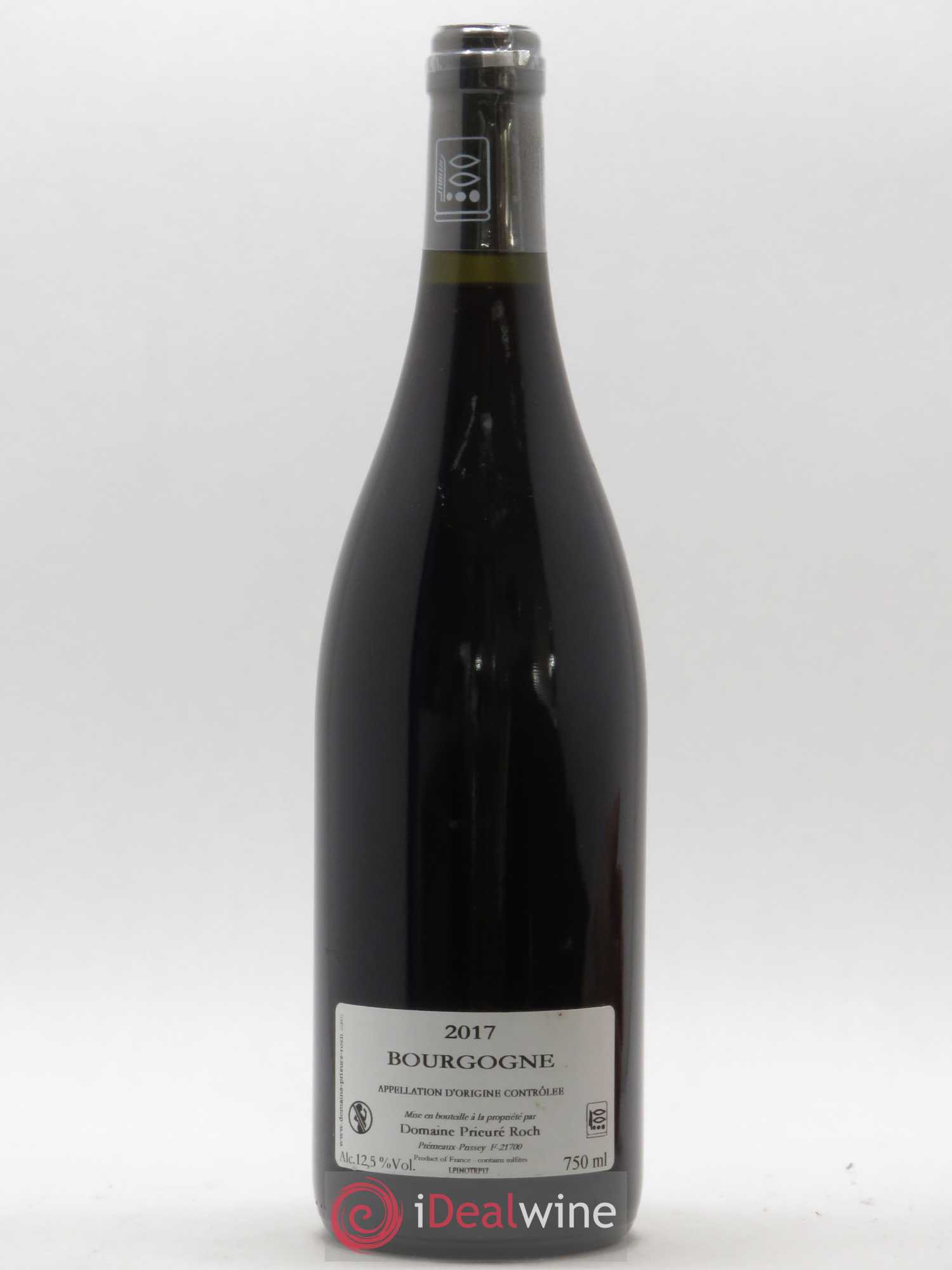Bourgogne Pinoterie Prieuré Roch 2017 - Lot de 1 bouteille - 1