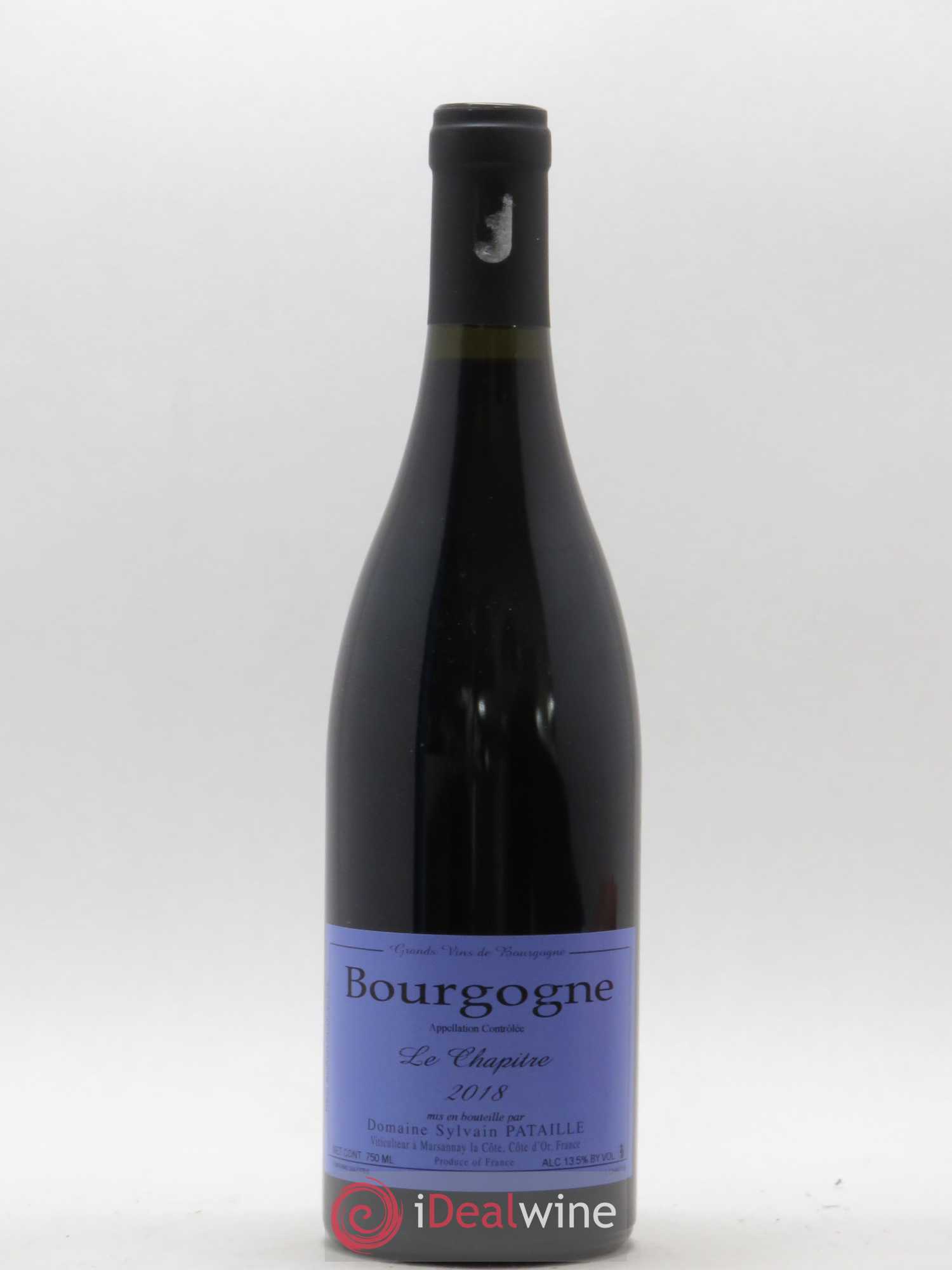Bourgogne Le Chapitre Sylvain Pataille (Domaine) 2018 - Lot de 1 bouteille - 0