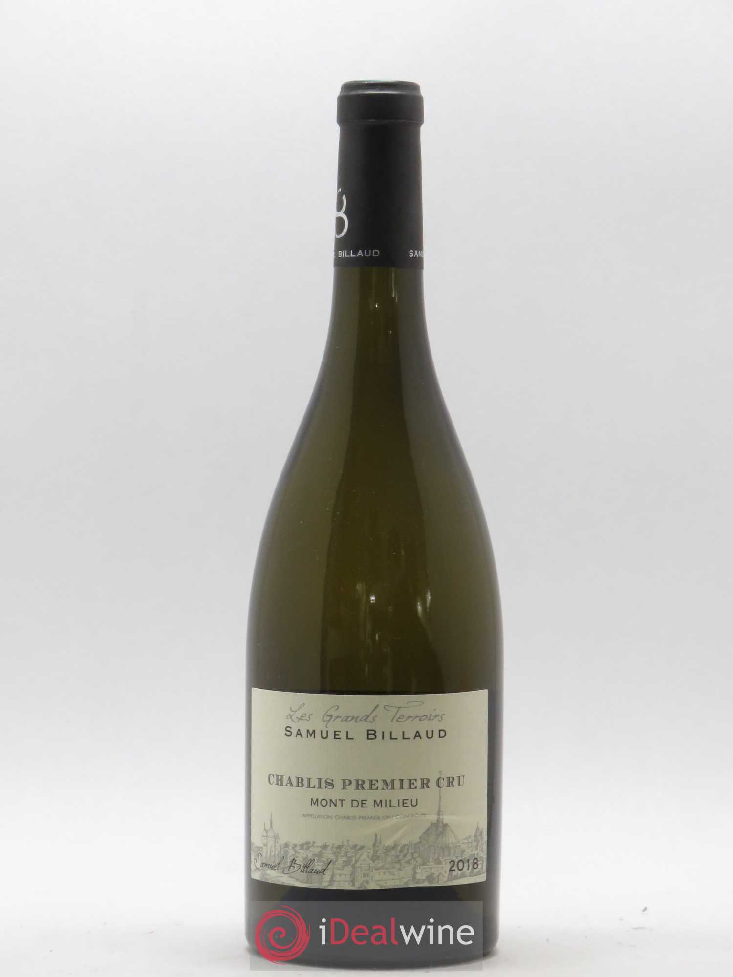 Chablis 1er Cru Mont de Milieu Samuel Billaud 2018 - Posten von 1 Flasche - 0
