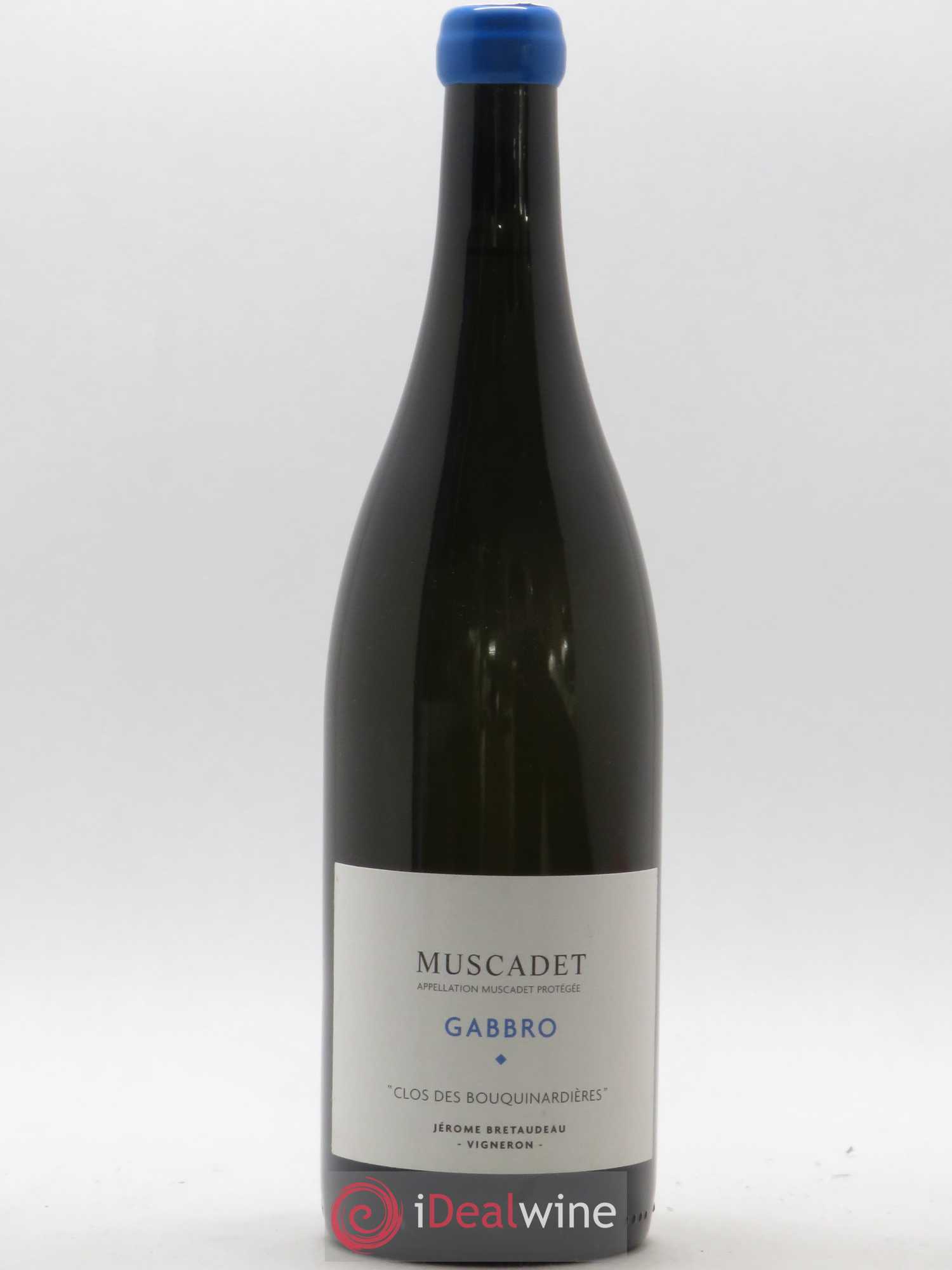Muscadet-Sèvre-et-Maine Gabbro Clos des Bouquinardières Jérôme Bretaudeau - Domaine de Bellevue 2018 - Lot de 1 bouteille - 0